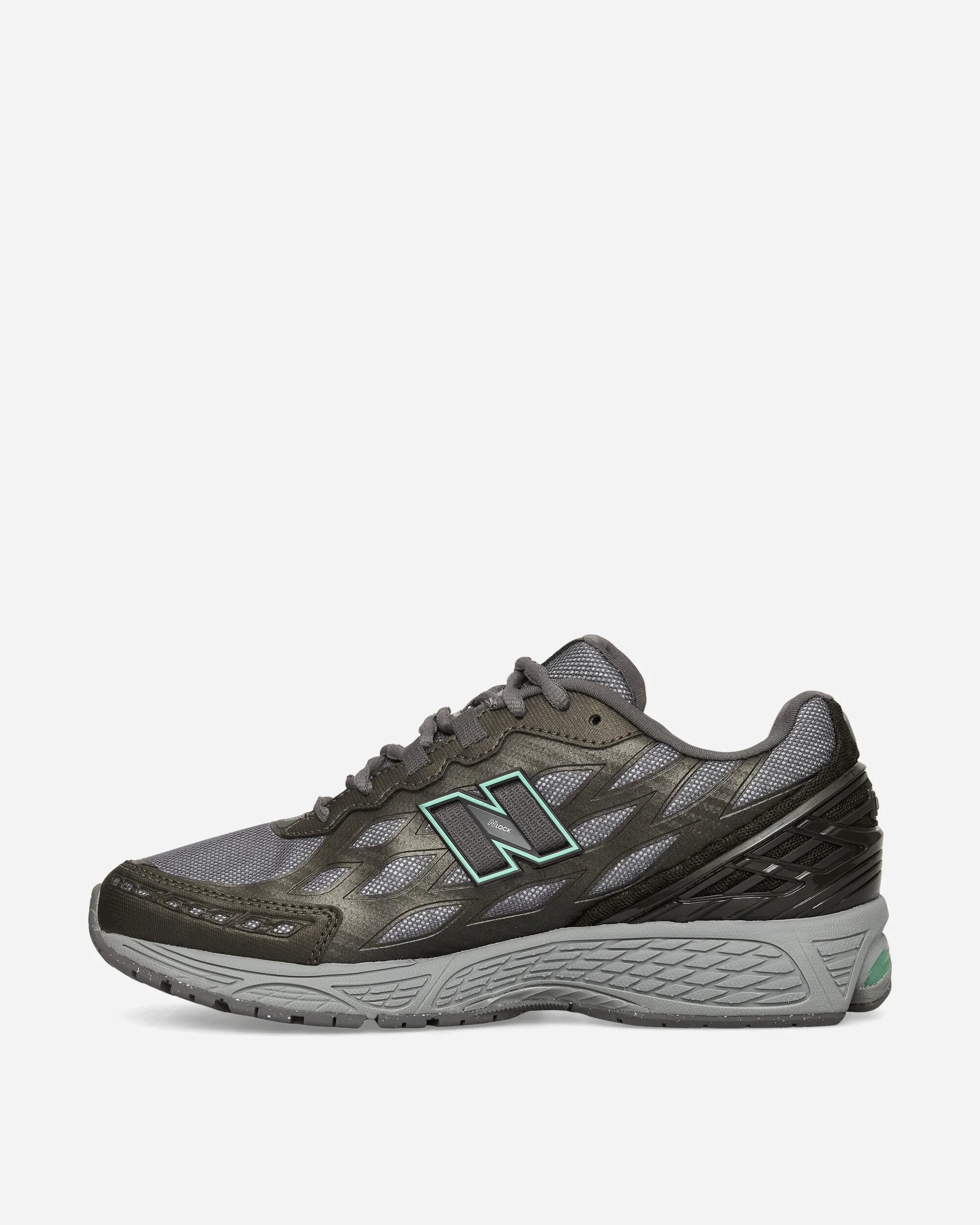 1906W Sneakers Black Metallic / Lime Leaf / Castlerock - Image 3