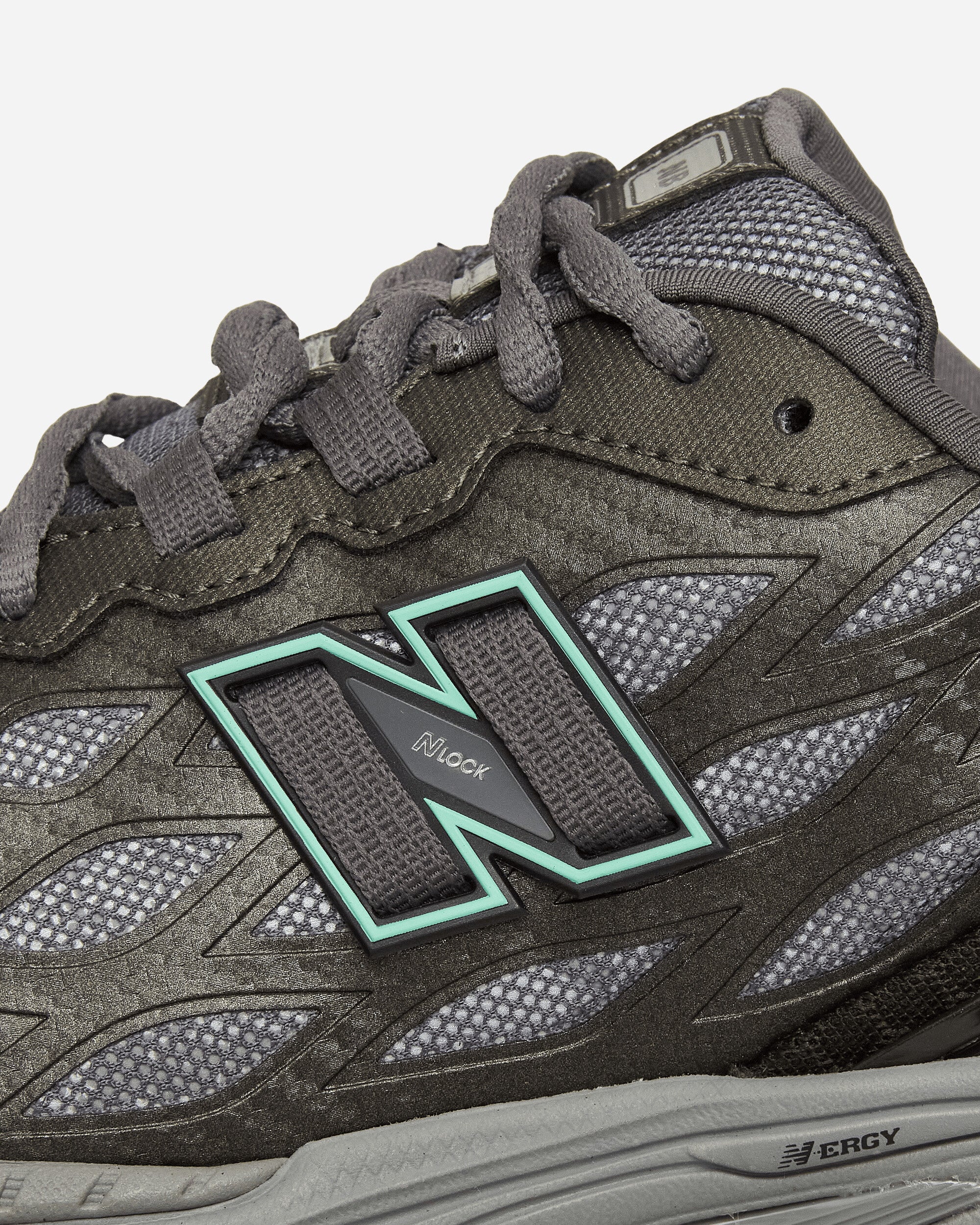1906W Sneakers Black Metallic / Lime Leaf / Castlerock - Image 6