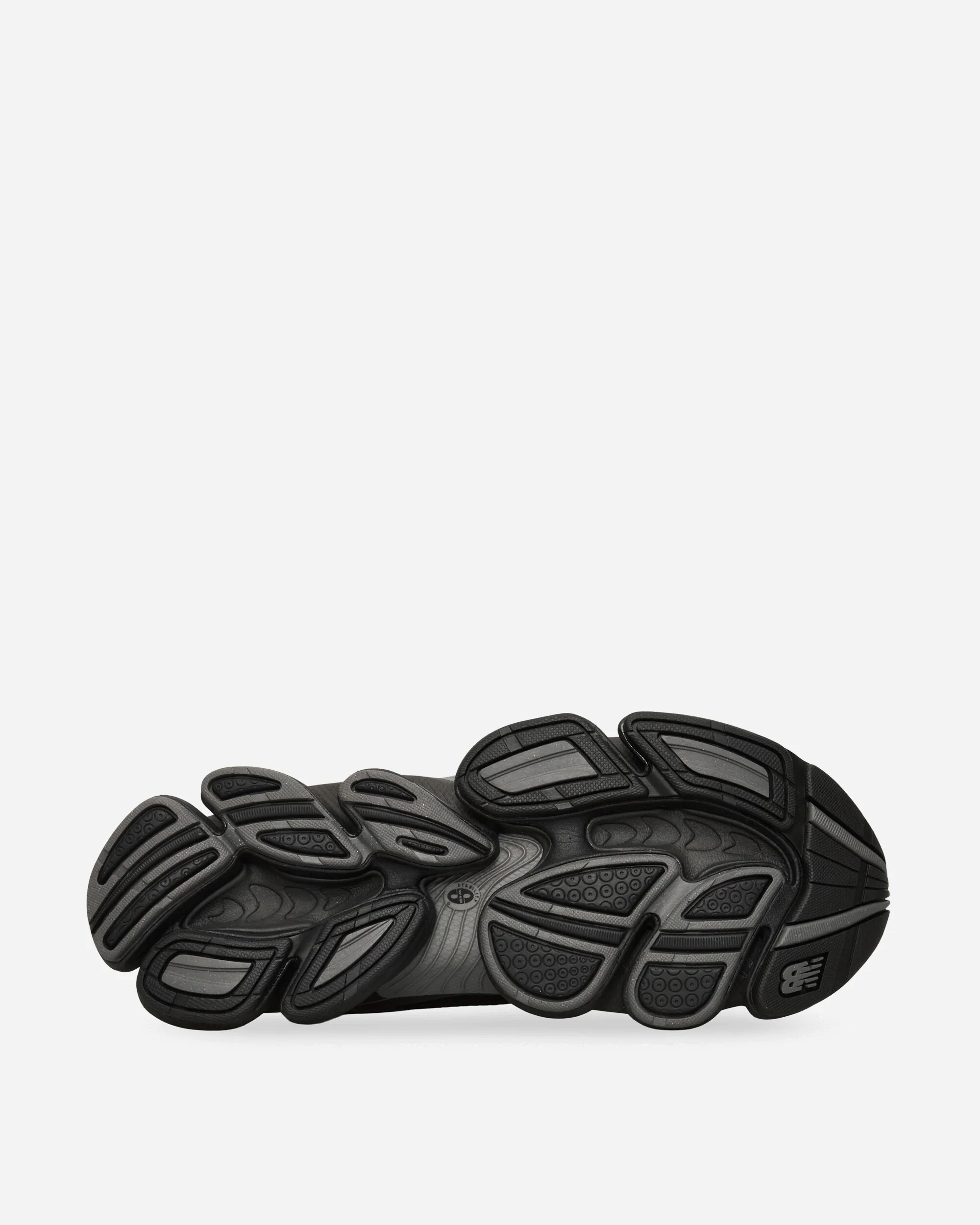 ABZORB 2000 Sneakers Black / Dark Silver Metallic / Light Chrome Blue - Image 5