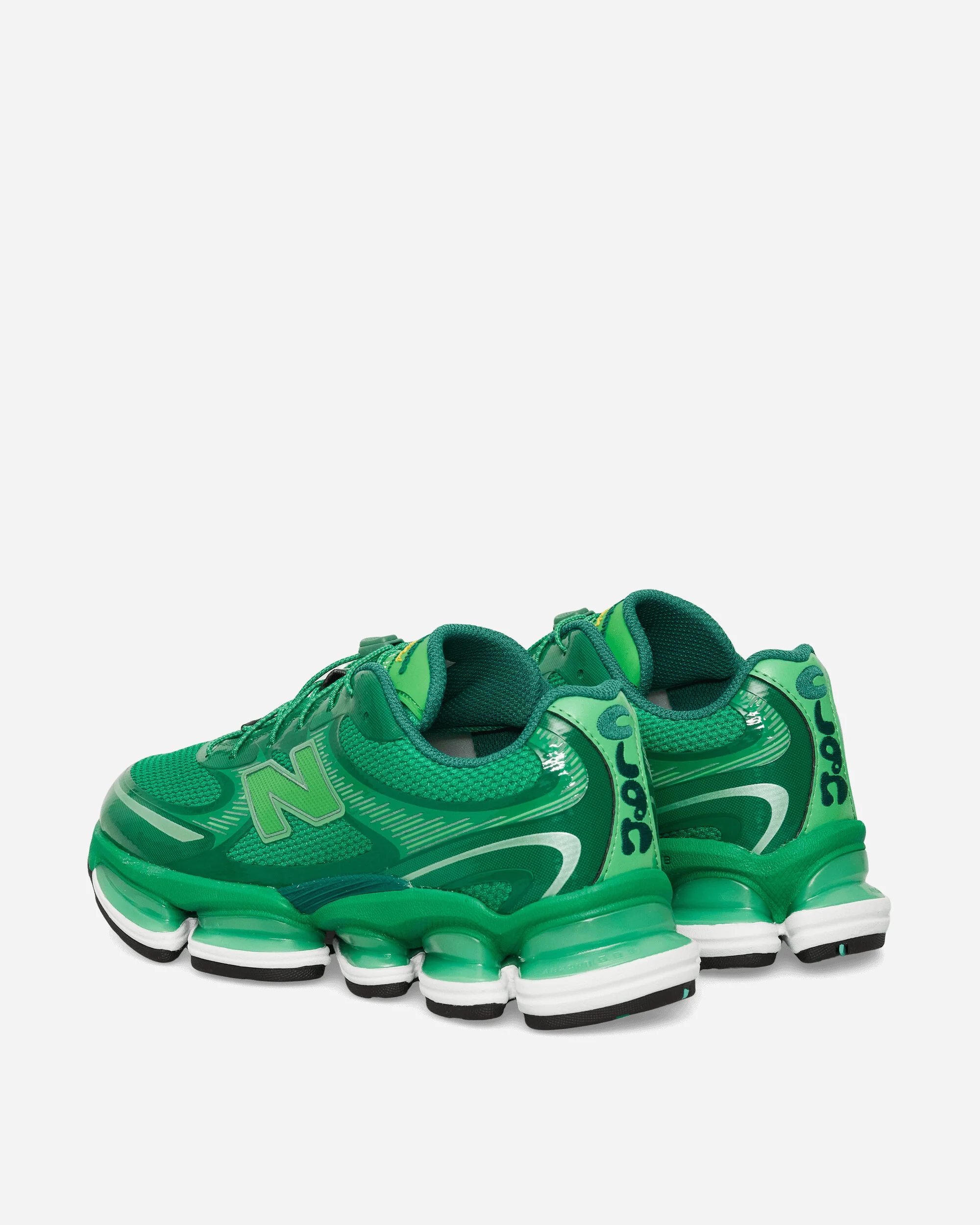 Aminé ABZORB 2000 Sneakers Bright Green / Classic Green - Image 4