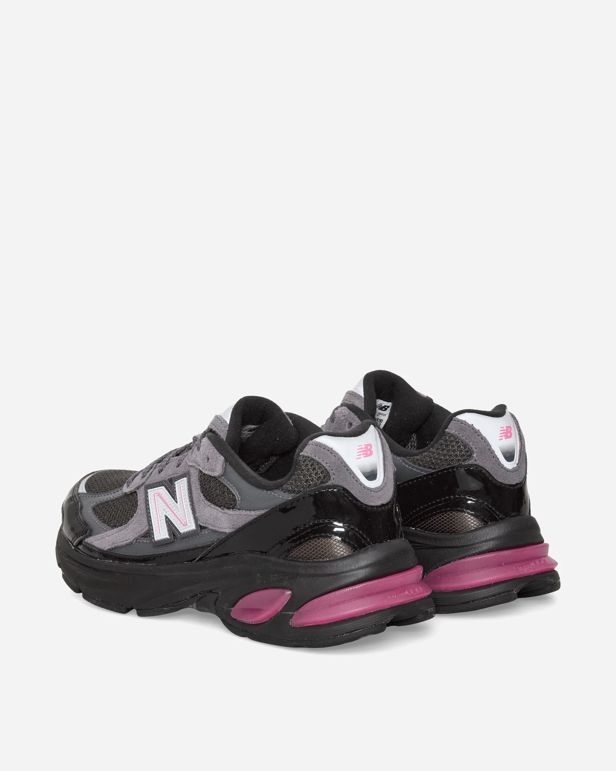 2010 Sneakers Black / Pink Heat / Magnet - Image 4