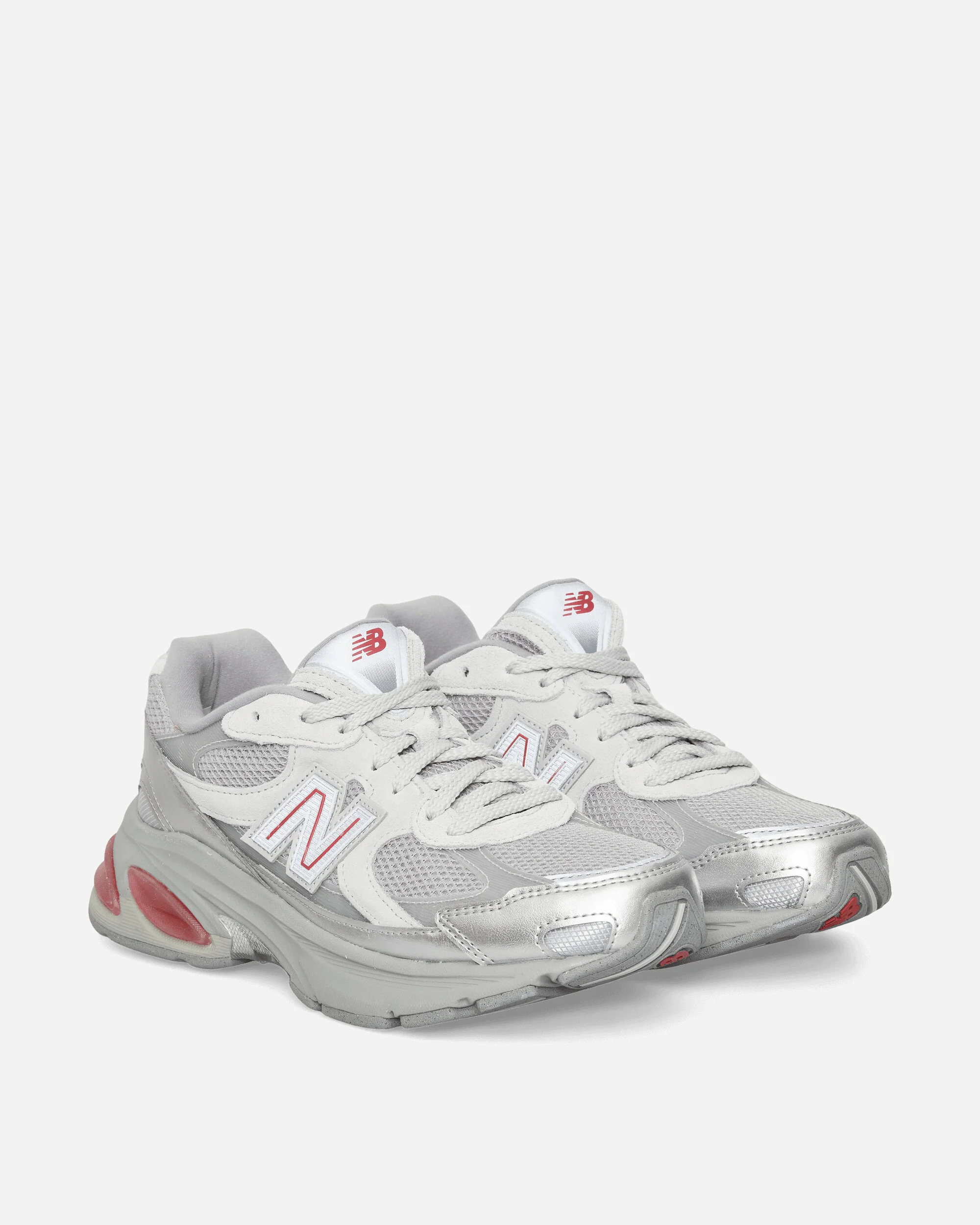 2010 Sneakers Silver Metallic / Team Red - Image 2