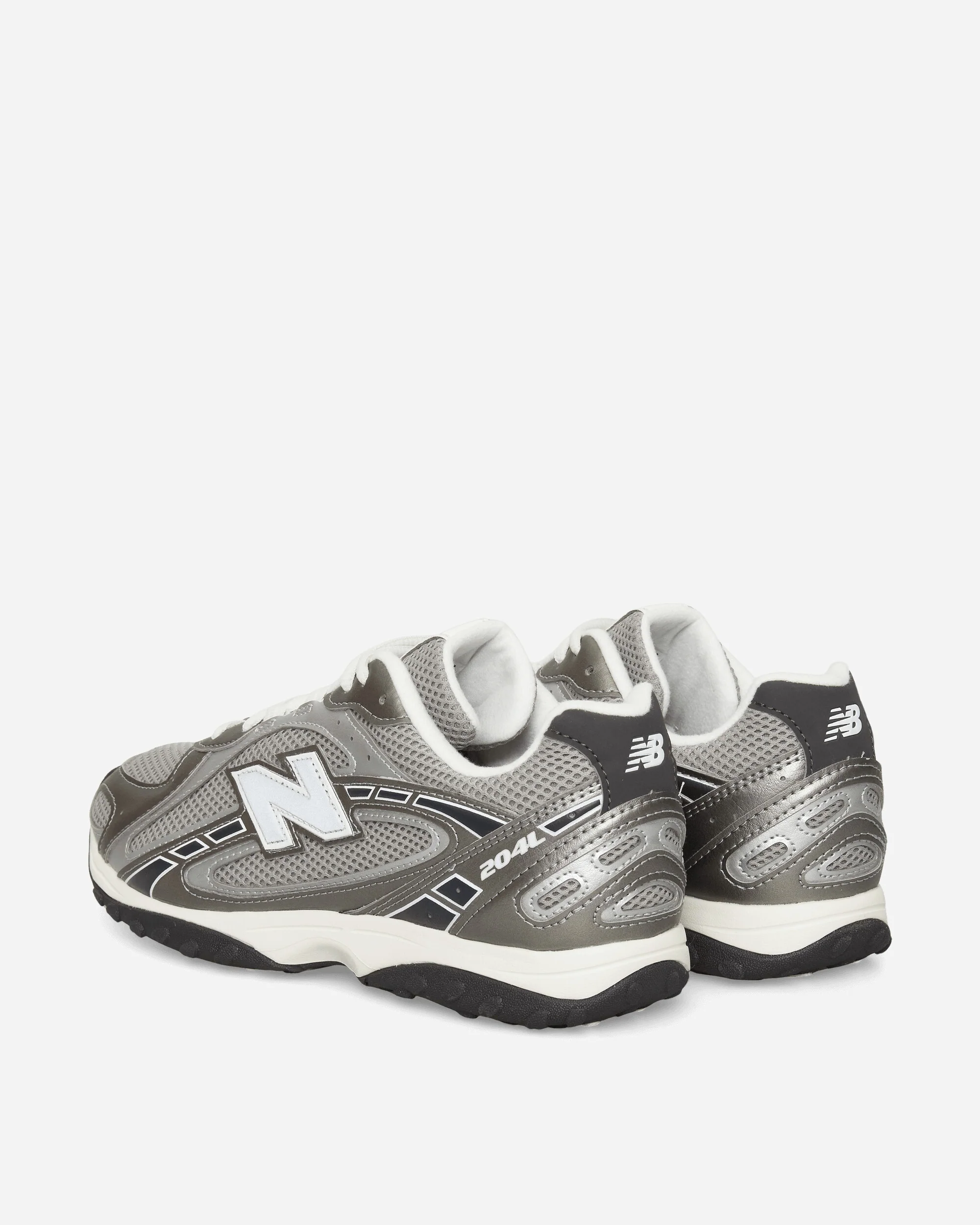 204L Sneakers Dark Silver Metallic / Slate Grey - Image 4