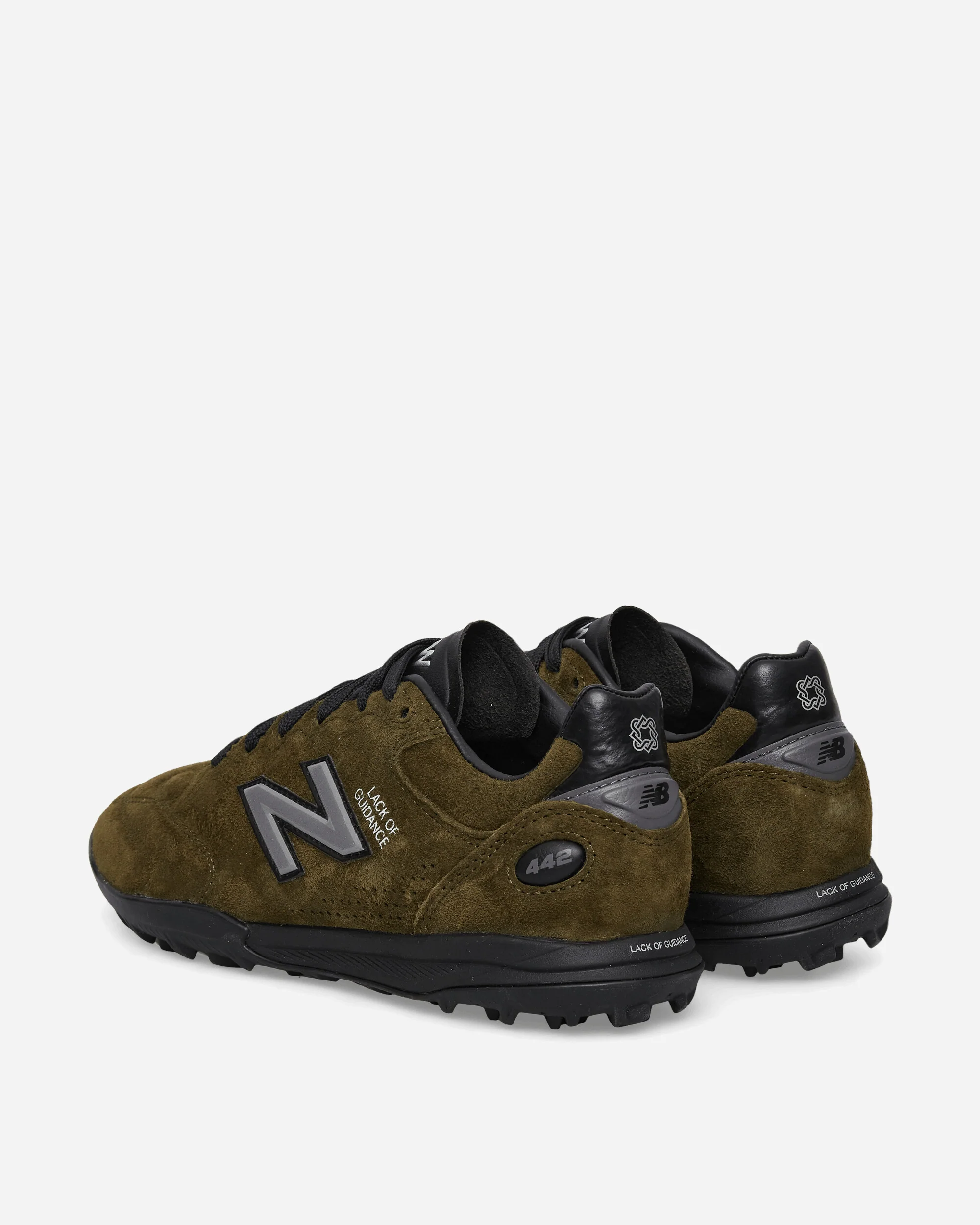 Lack of Guidance 442 Elite TF V3 Sneakers Avocado / Black / Cool Grey - Image 4