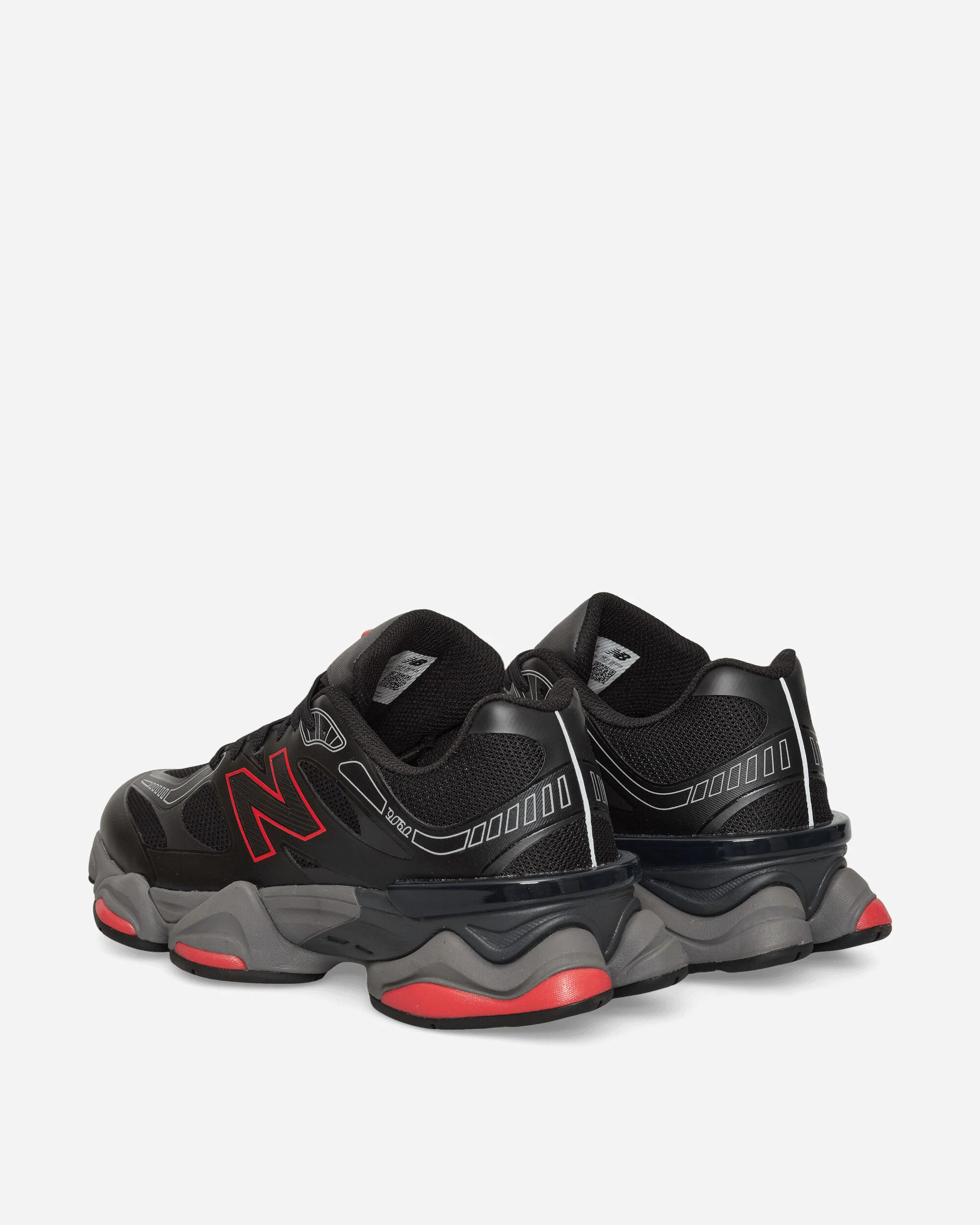 9060 Sneakers Black / Fire Cracker - Image 4