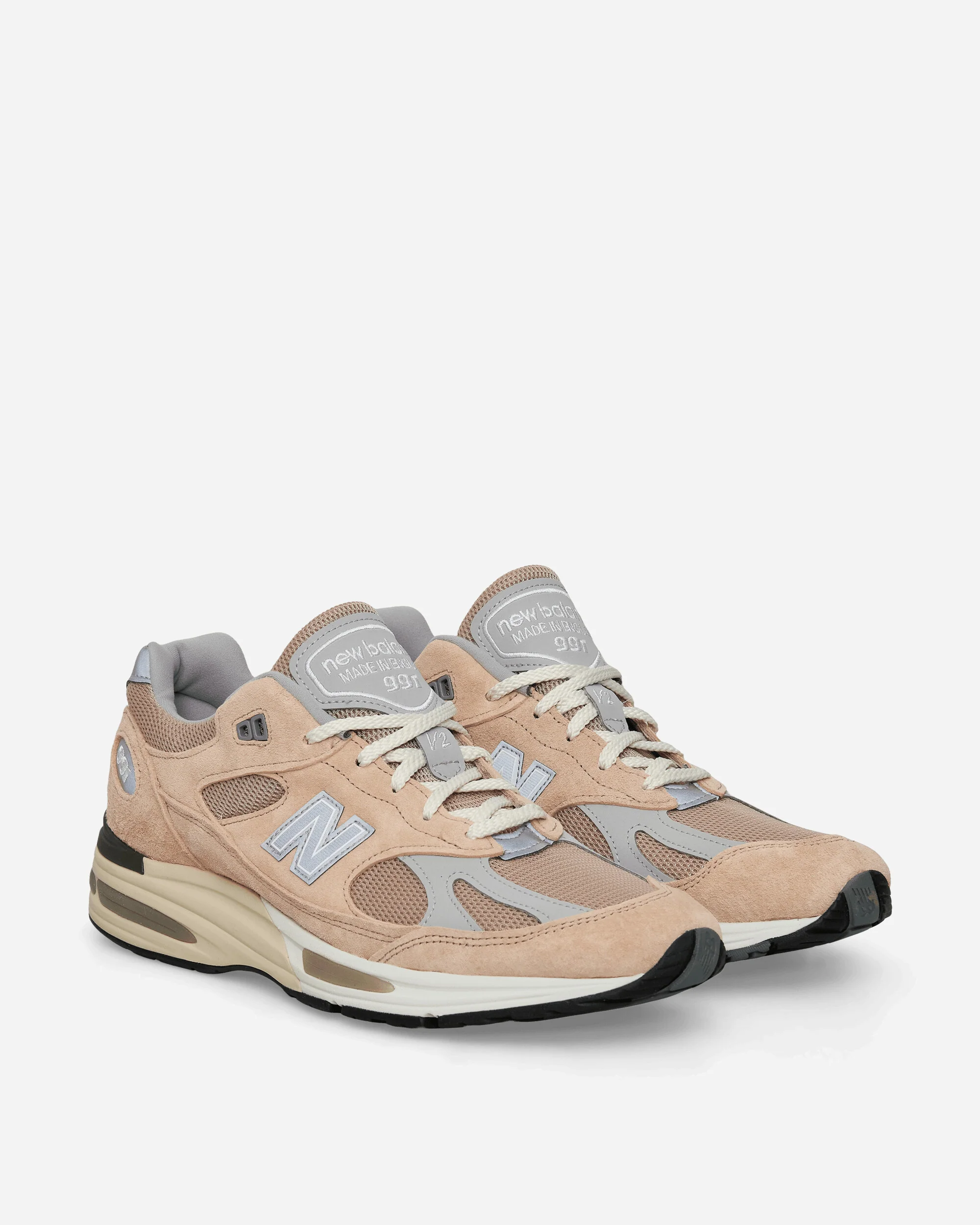 Made in UK 991v2 Sneakers Cuban Sand / Harbor Mist / Silver - Image 2