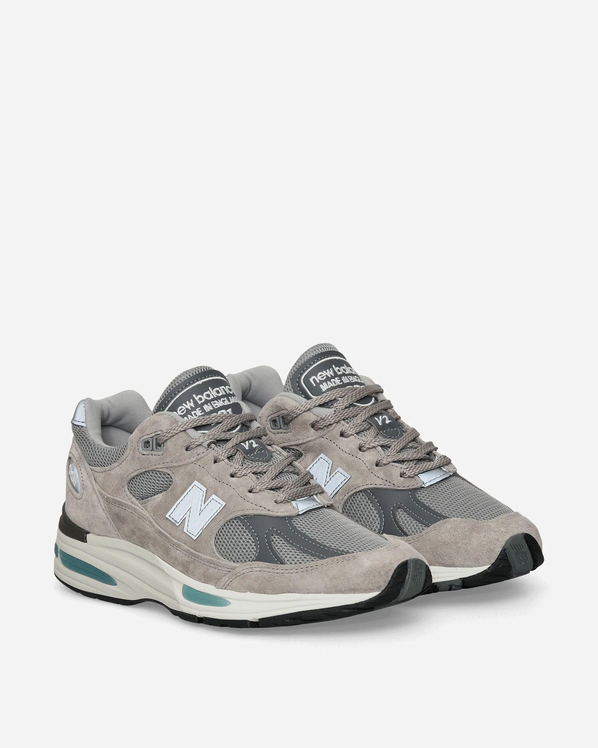 Made in UK 991v2 Sneakers Dove / Alloy / Silver - Image 2