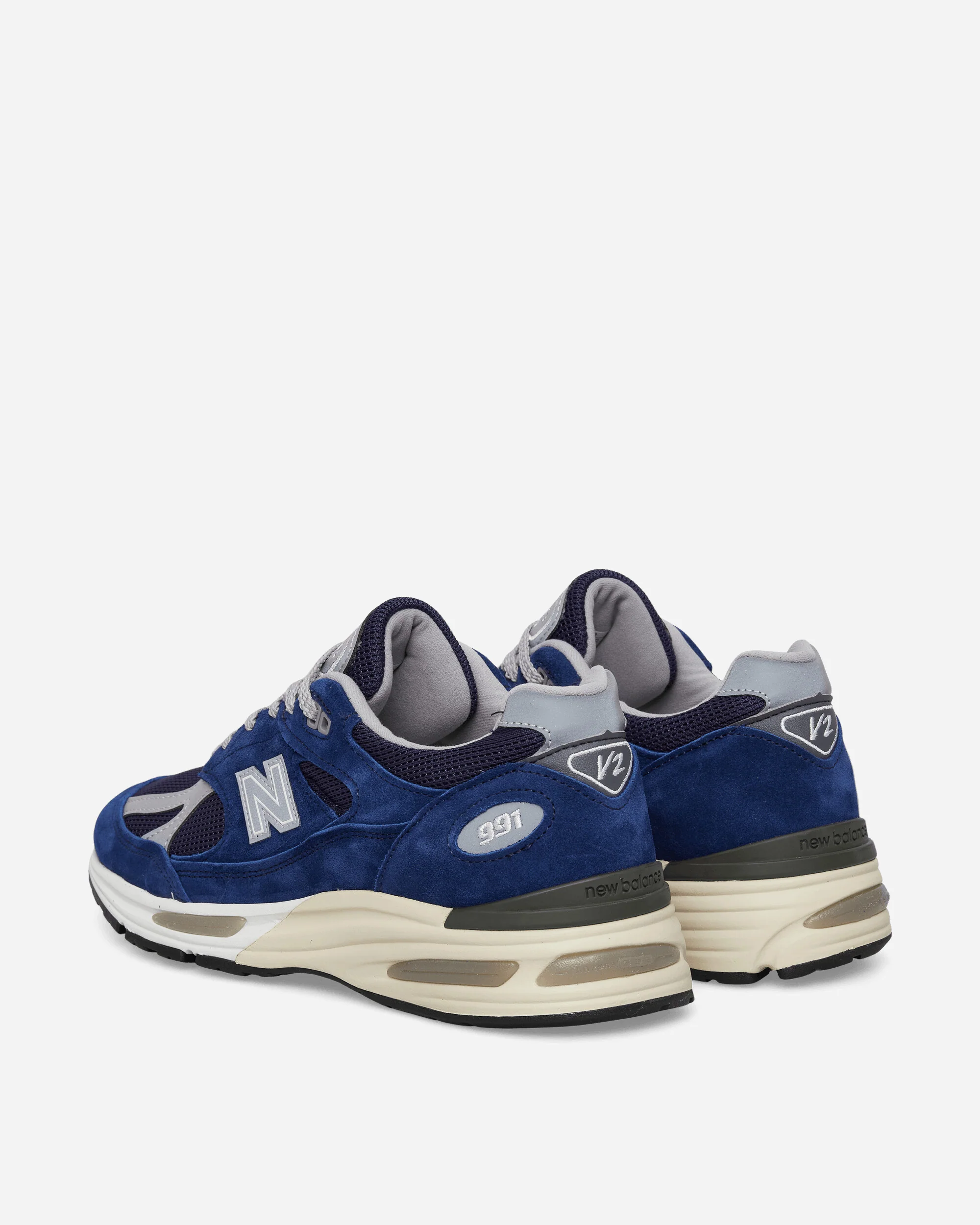 Made in UK 991v2 Sneakers Limoges / Pageant Blue - Image 4