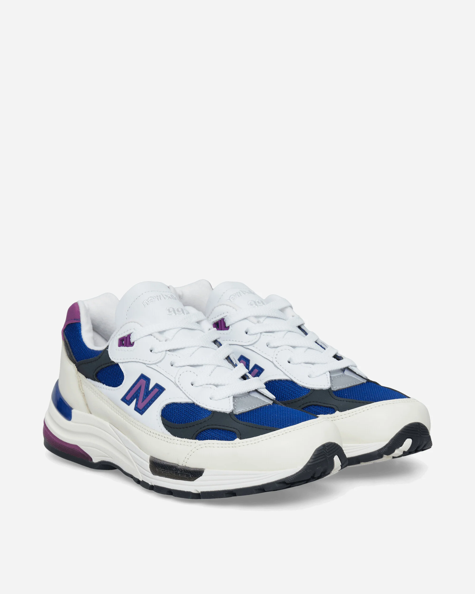 Made in USA 992 Sneakers White / Team Royal / Purple Fuschia - Image 2