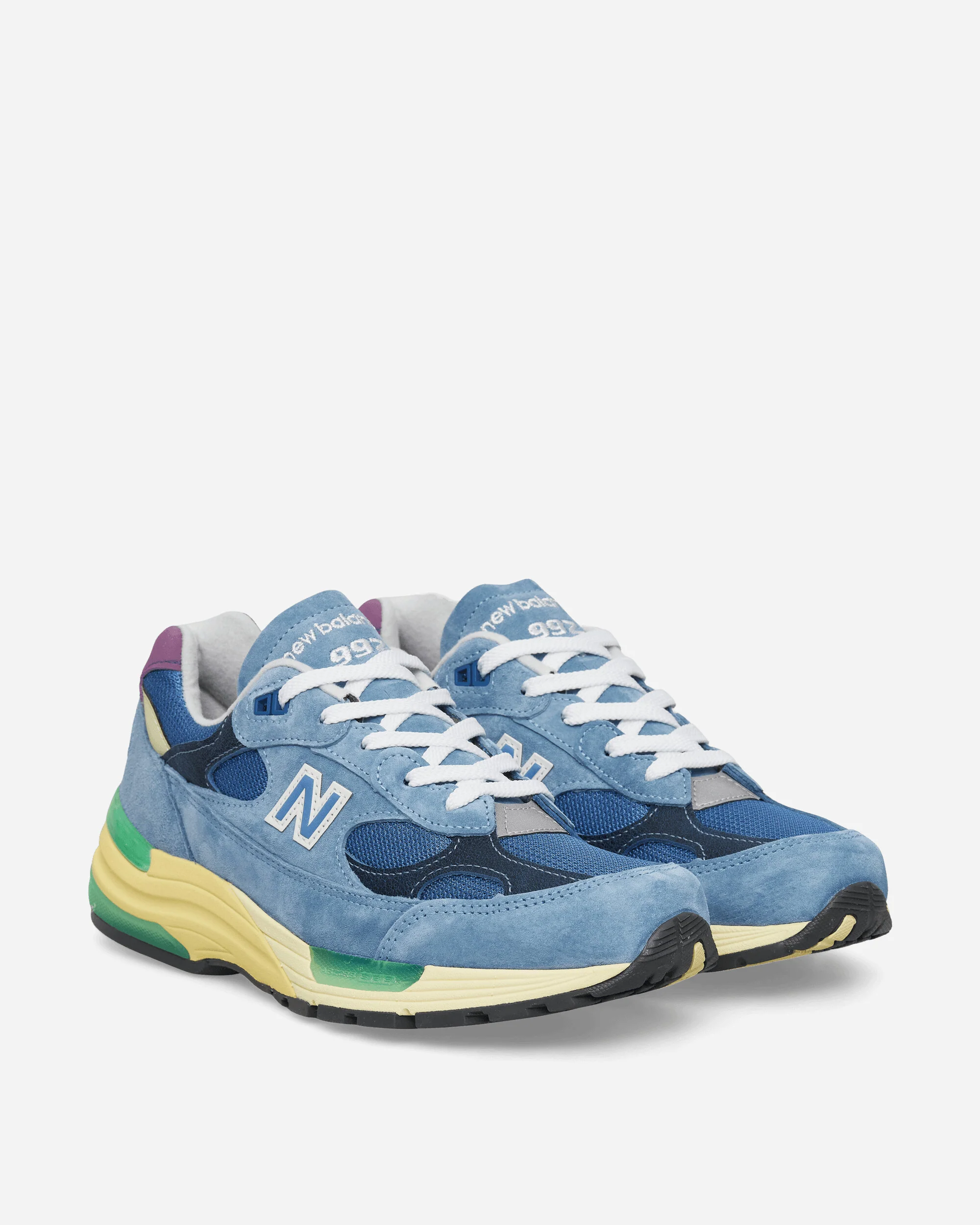Made in USA 992 Sneakers Sea Stone / Green Apple / Maize - Image 2