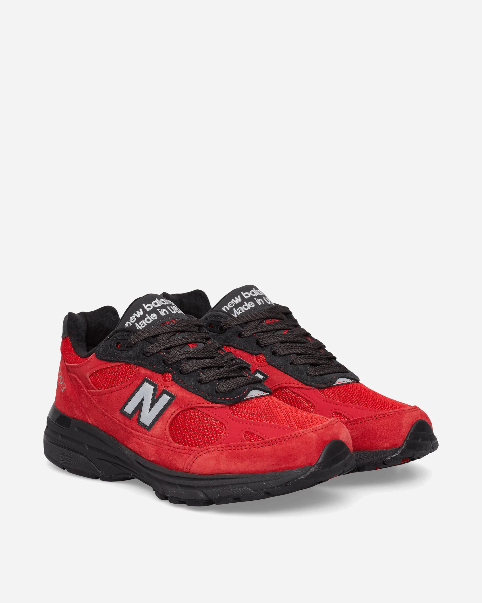 Made in USA 993 Sneakers Team Red / True Red / Black Cement - Image 2
