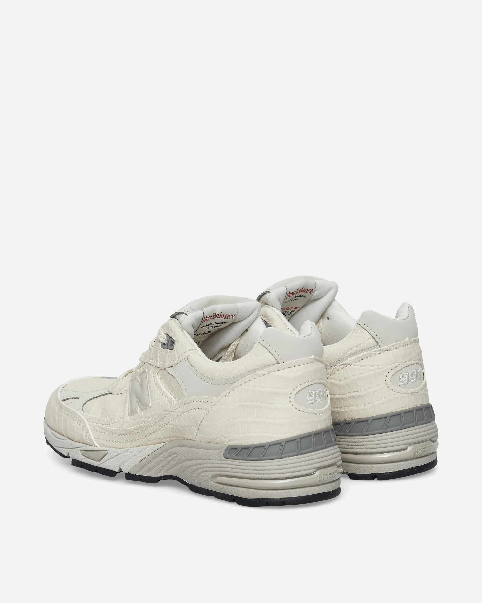 Women's Made in UK 991v1 Sneakers Pistachio Shell - Image 4