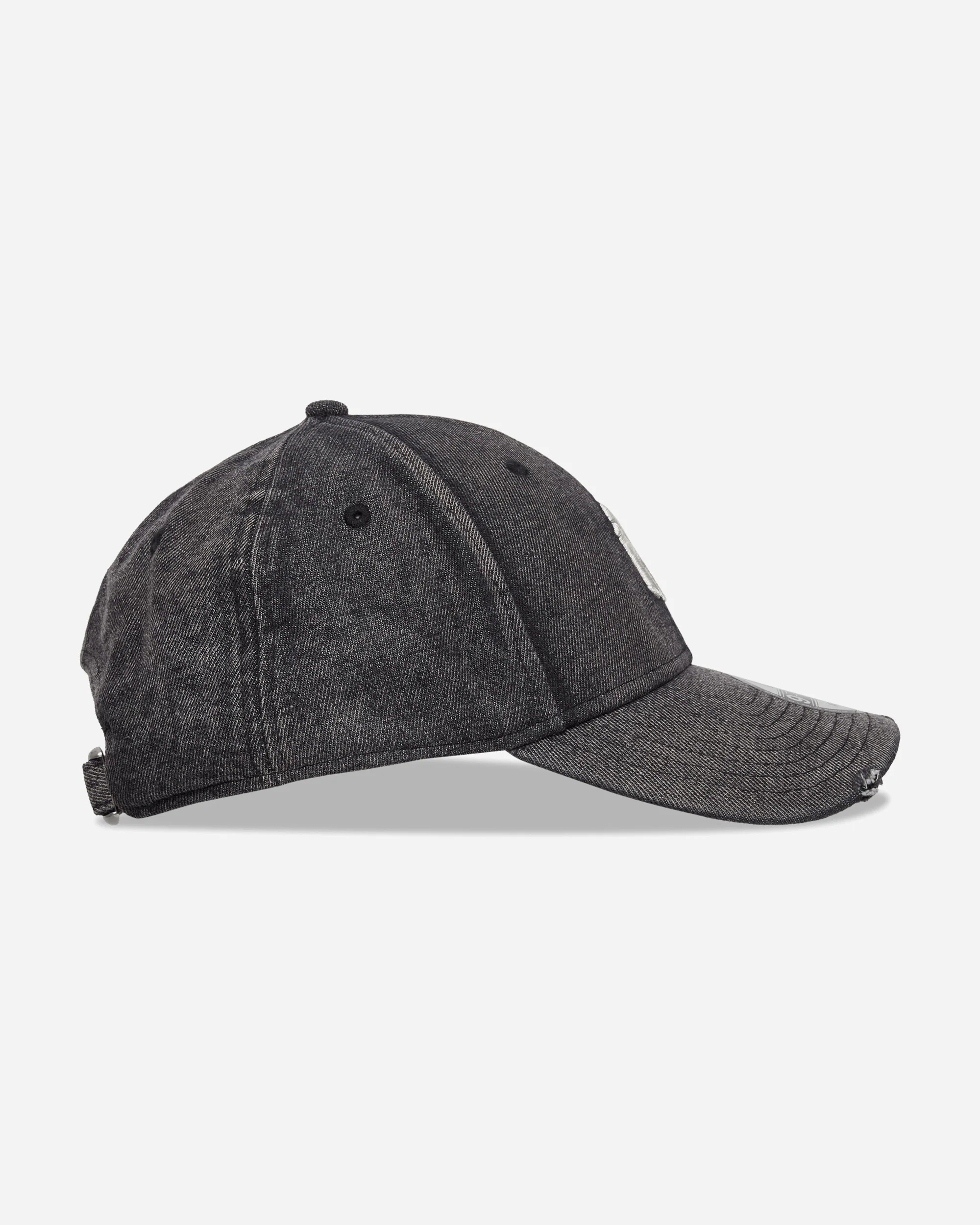 New York Yankees MLB Acid Wash 9FORTY Adjustable Cap Black - Image 6