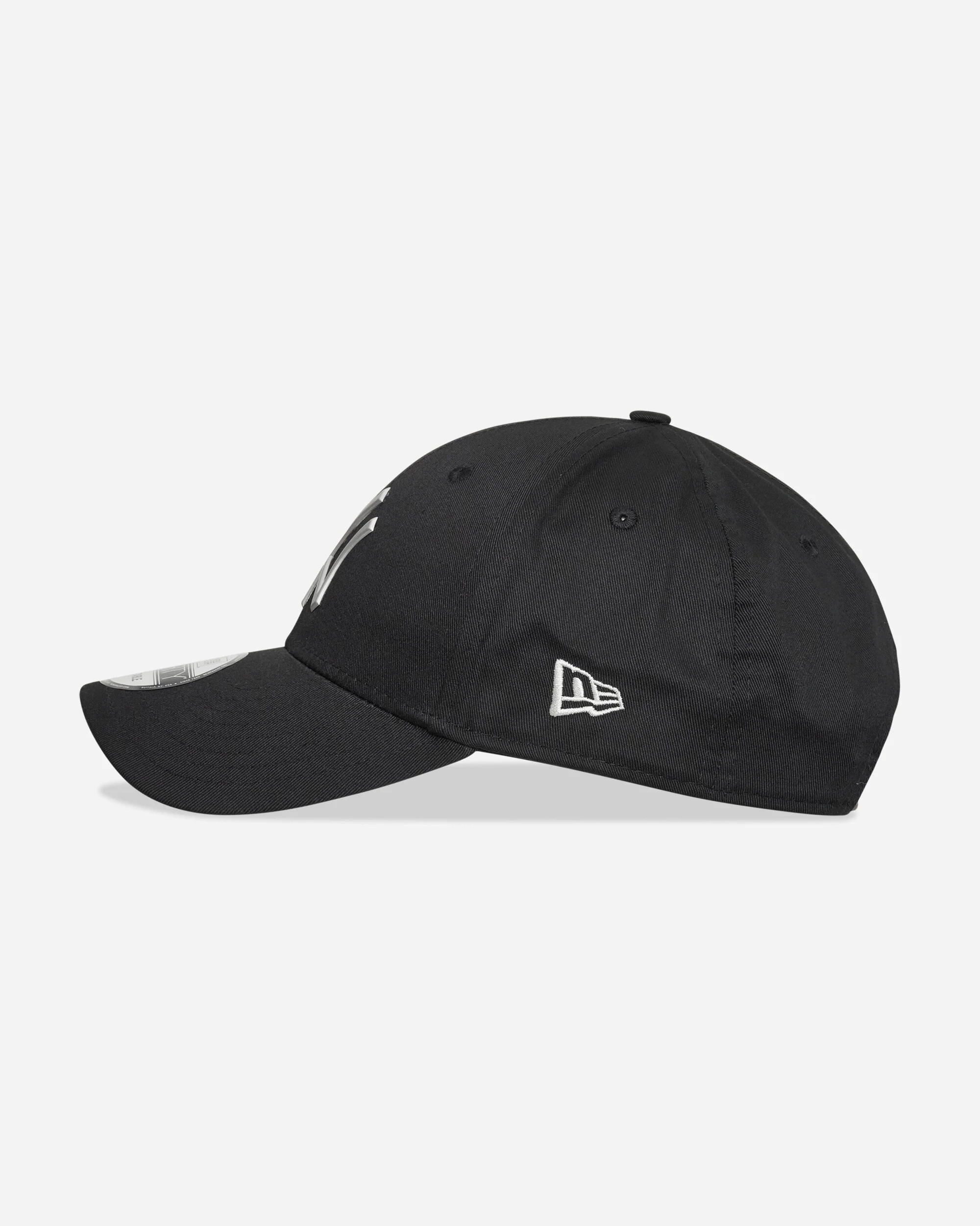 New York Yankees MLB Metallic 9FORTY Cap Black - Image 3