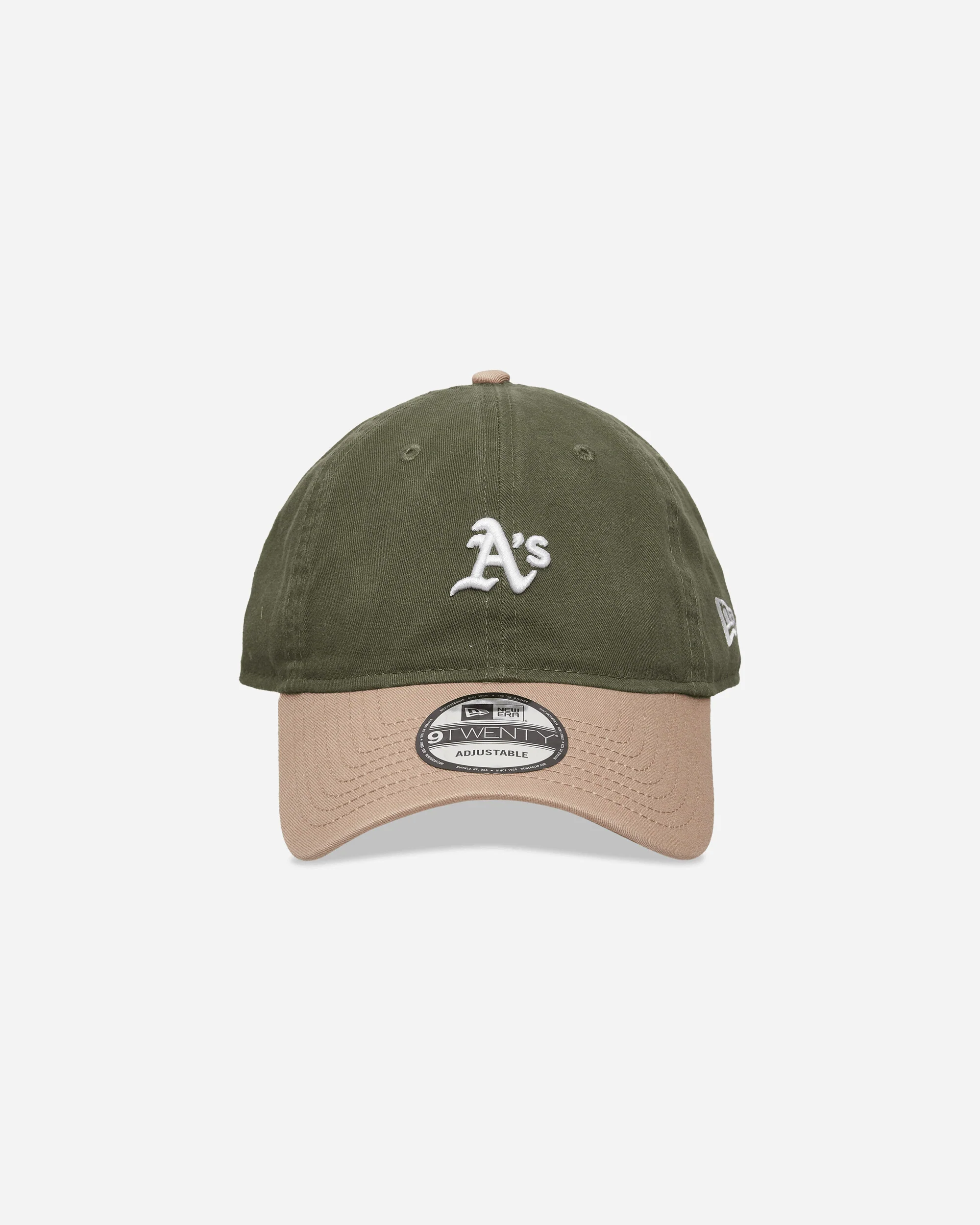 Athletics MLB Washed Contrast 9TWENTY Adjustable Cap Green - Image 3