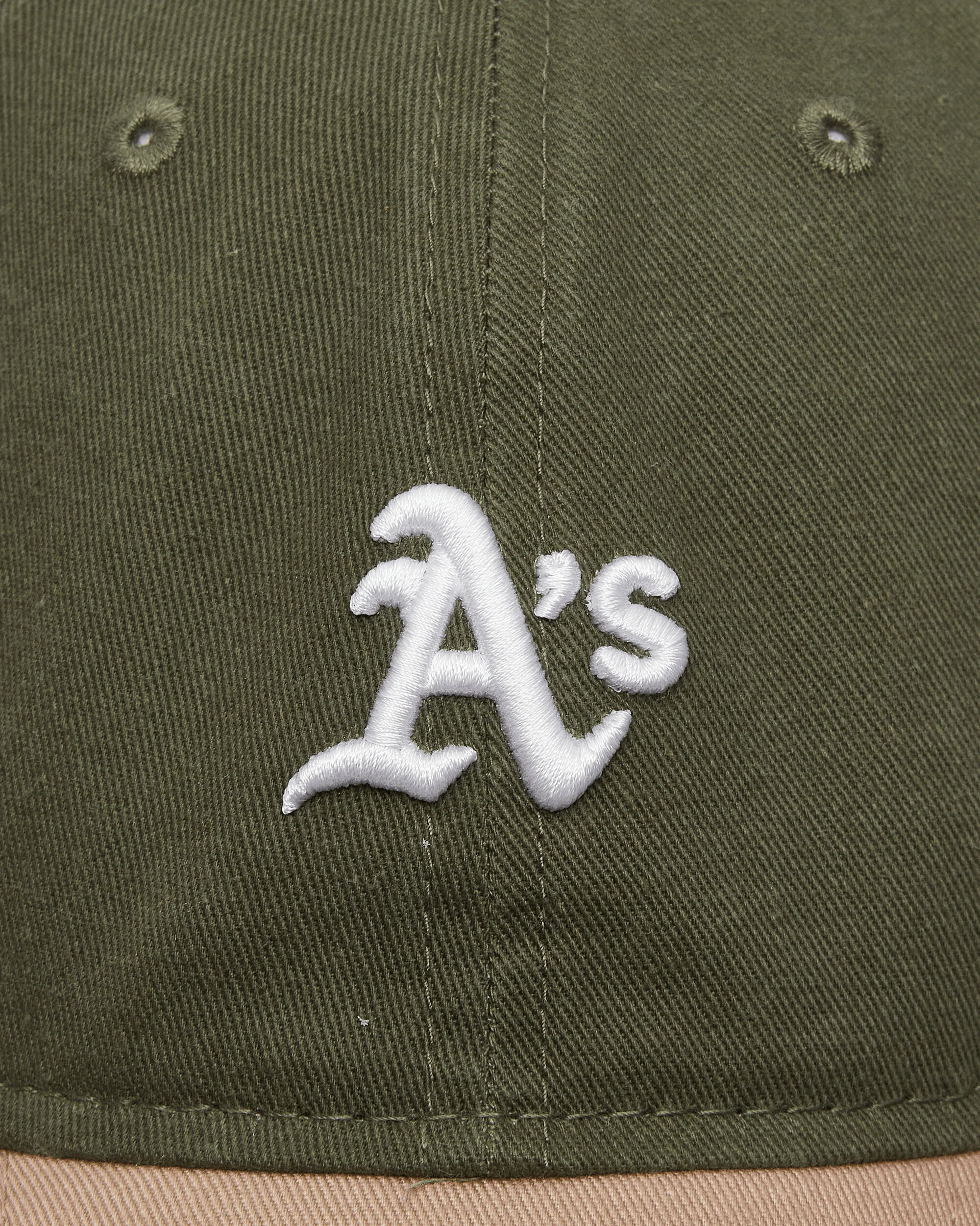 Athletics MLB Washed Contrast 9TWENTY Adjustable Cap Green - Image 7