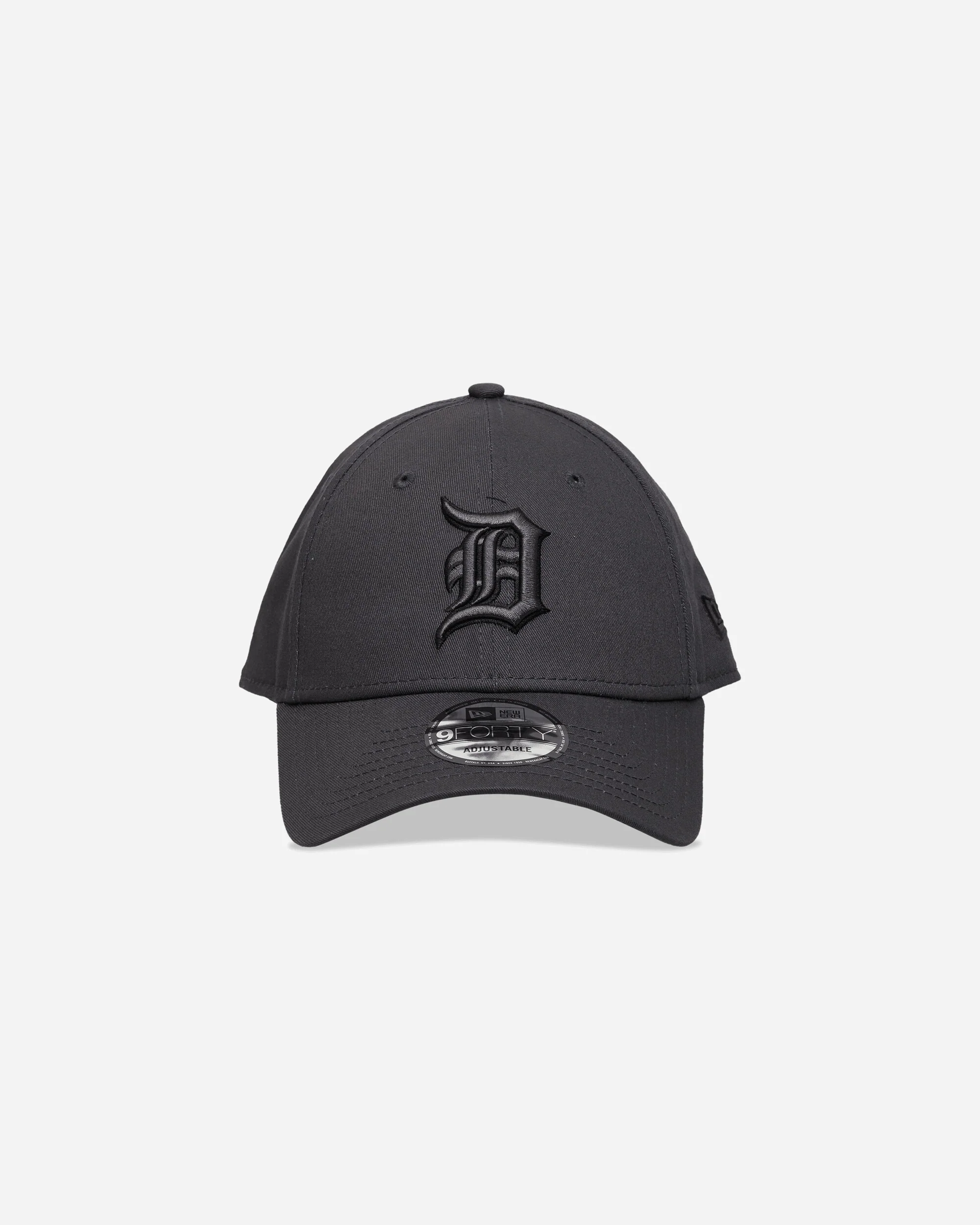 Detroit Tigers MLB Team Outline 9FORTY Adjustable Cap Charcoal - Image 3