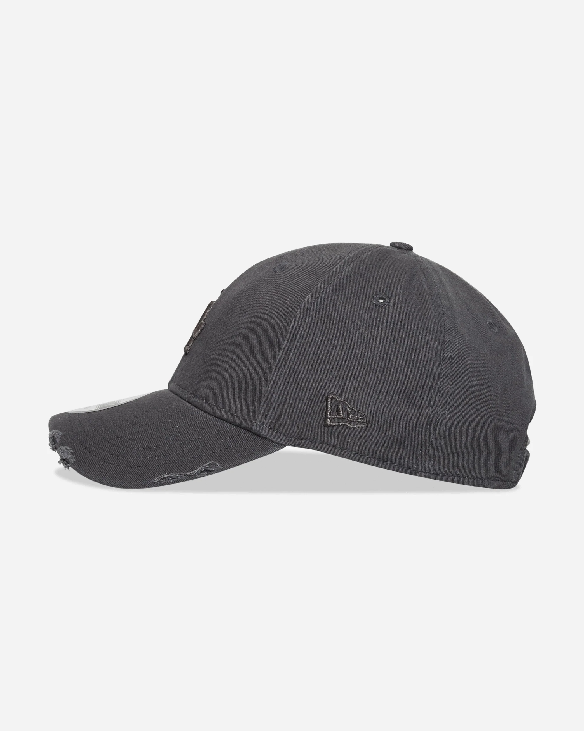 LA Dodgers MLB Washed Distressed 9FORTY Cap Charcoal - Image 3