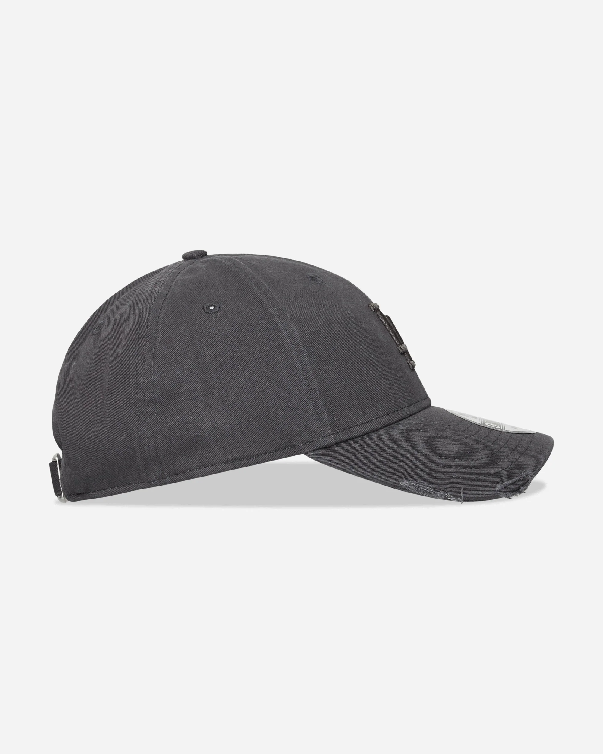 LA Dodgers MLB Washed Distressed 9FORTY Cap Charcoal - Image 5