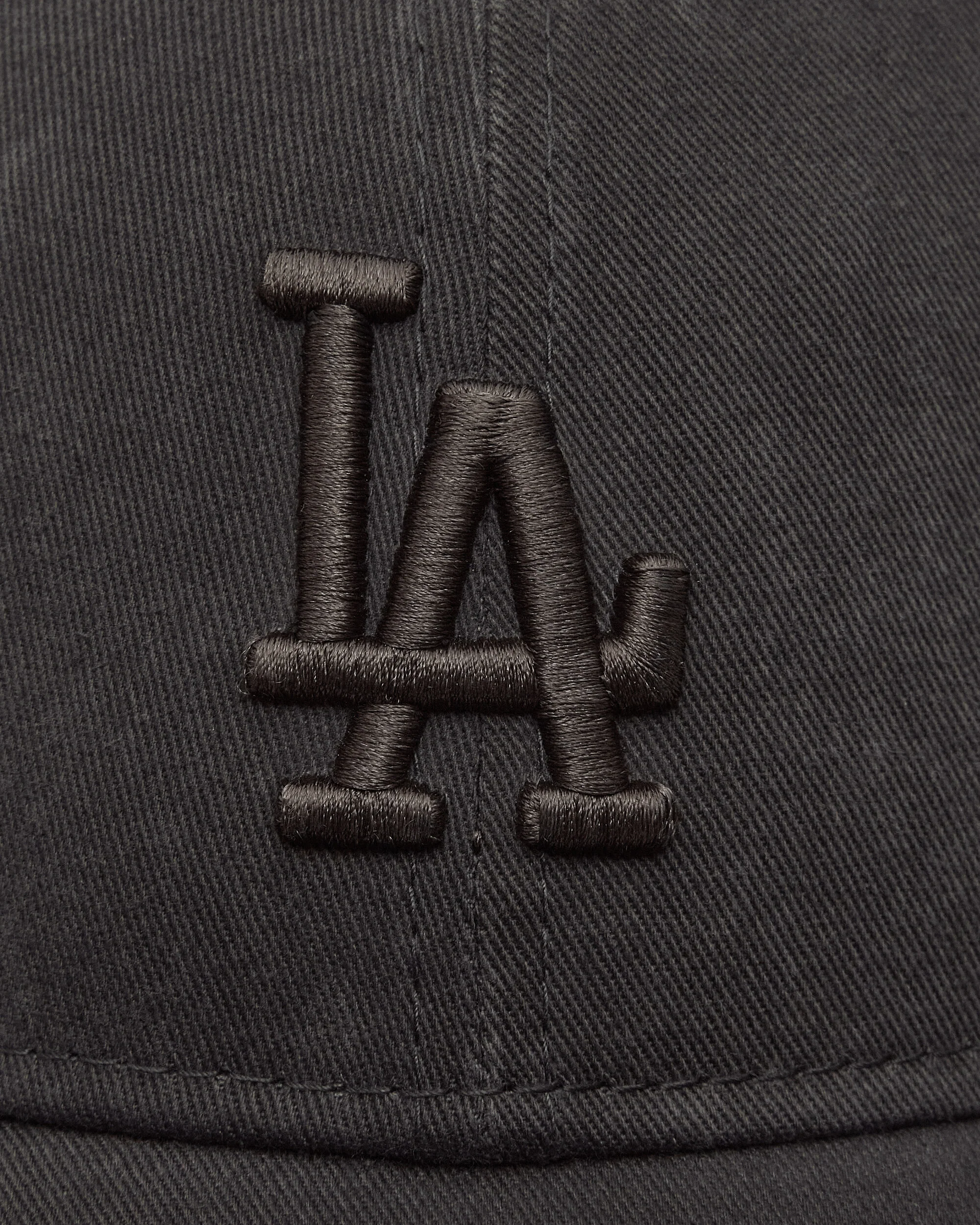 LA Dodgers MLB Washed Distressed 9FORTY Cap Charcoal - Image 7