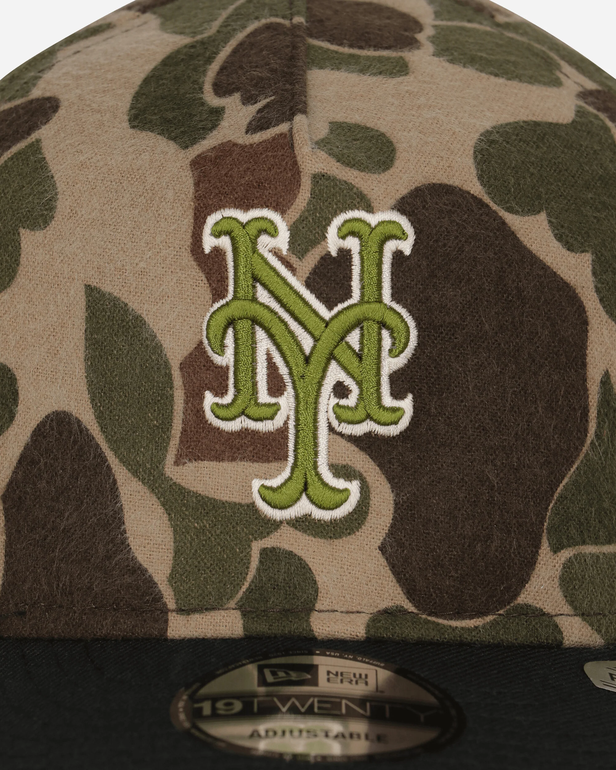 Three Looms 19TWENTY New York Mets MLB Wool Cap Duck Camo - Image 6