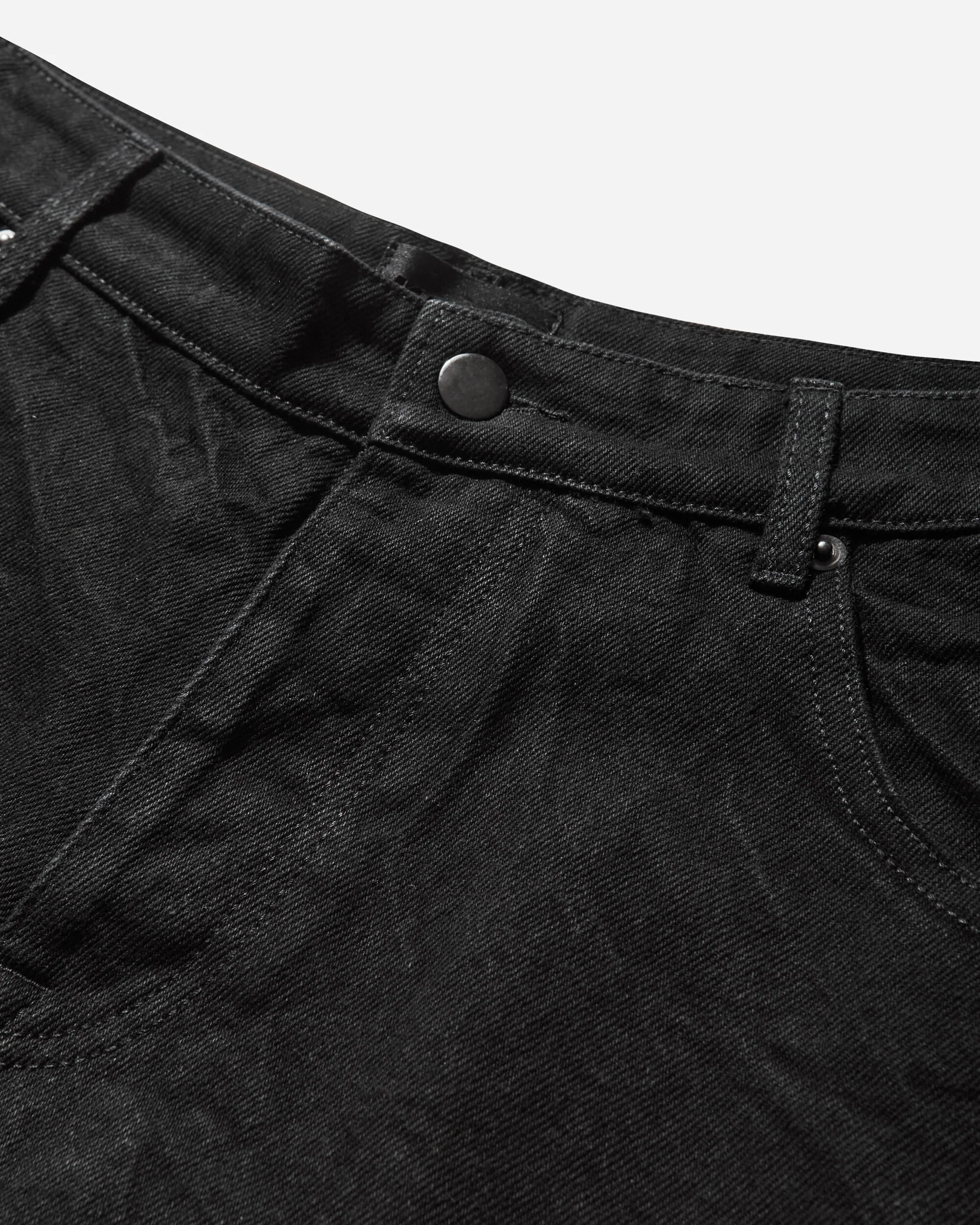 Women's Baggy Jeans Black - Image 3