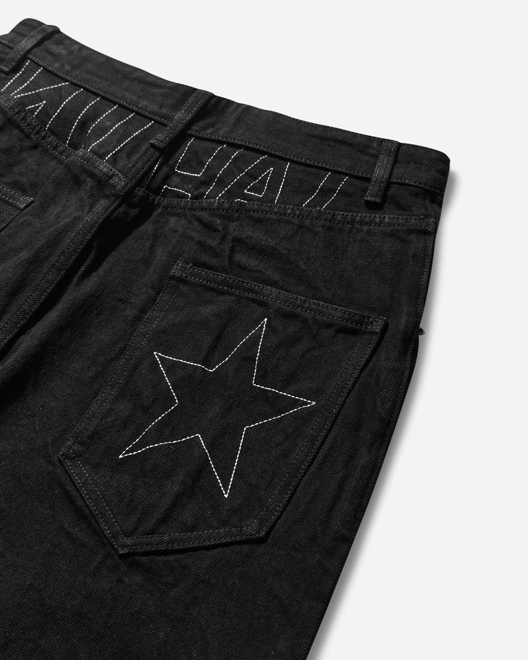 Women's Baggy Jeans Black - Image 4