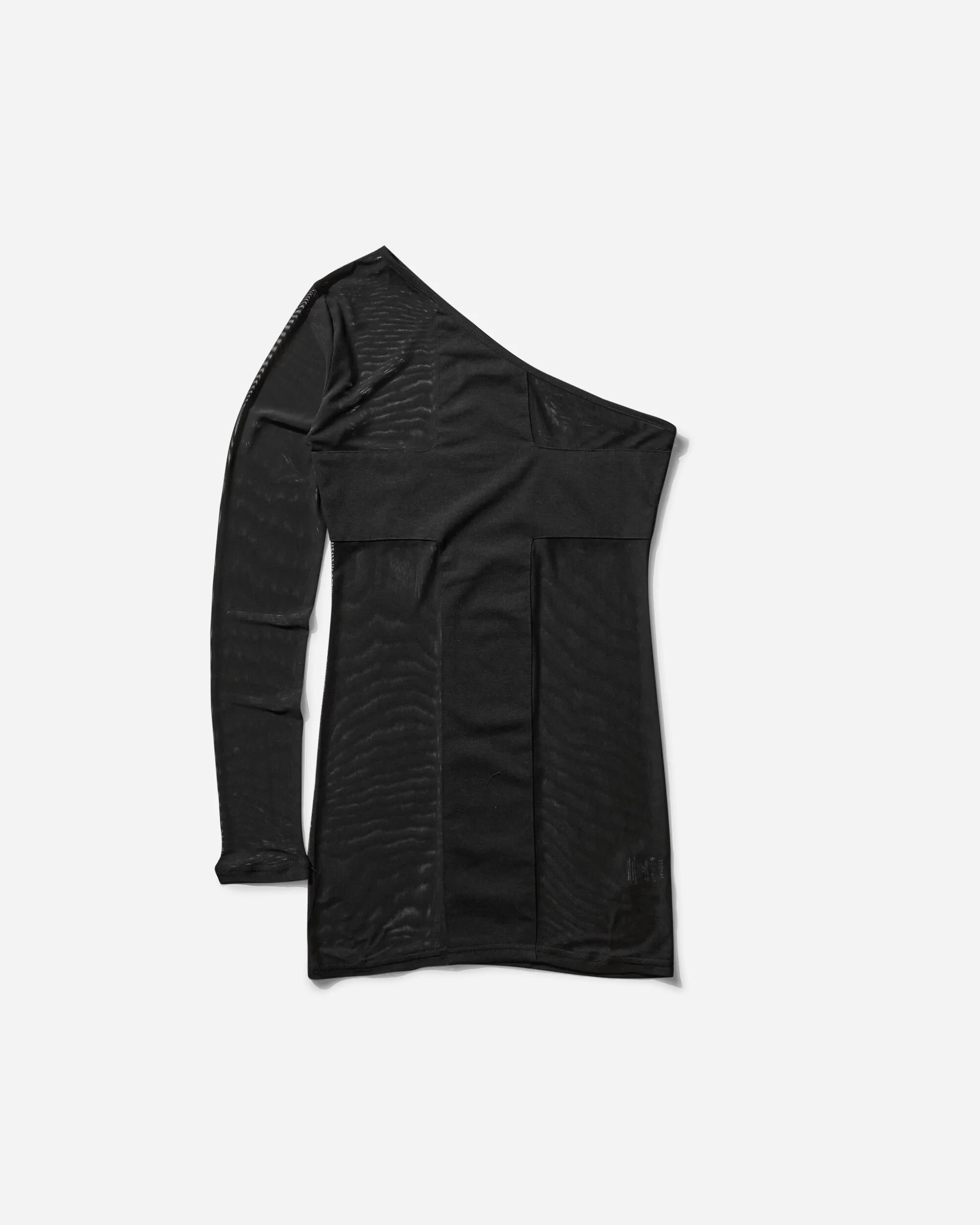 Women's Cross Mesh Dress Black - Image 2