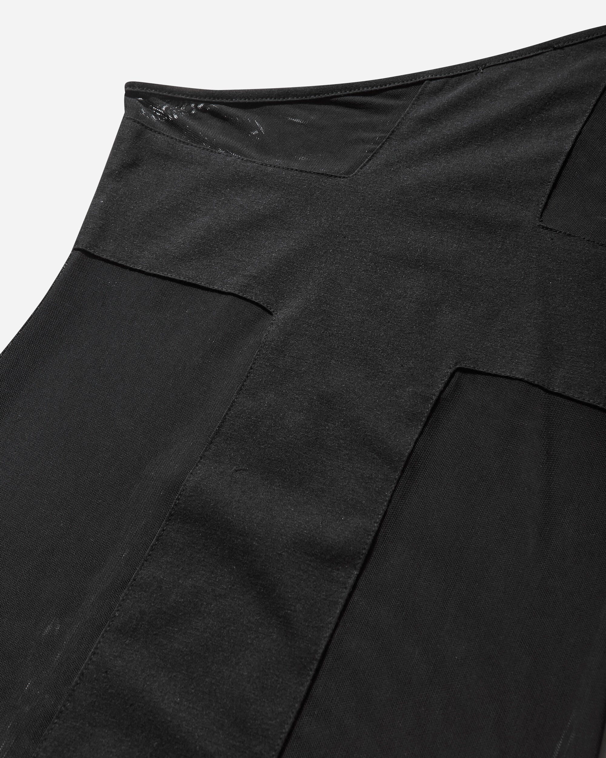 Women's Cross Mesh Dress Black - Image 3