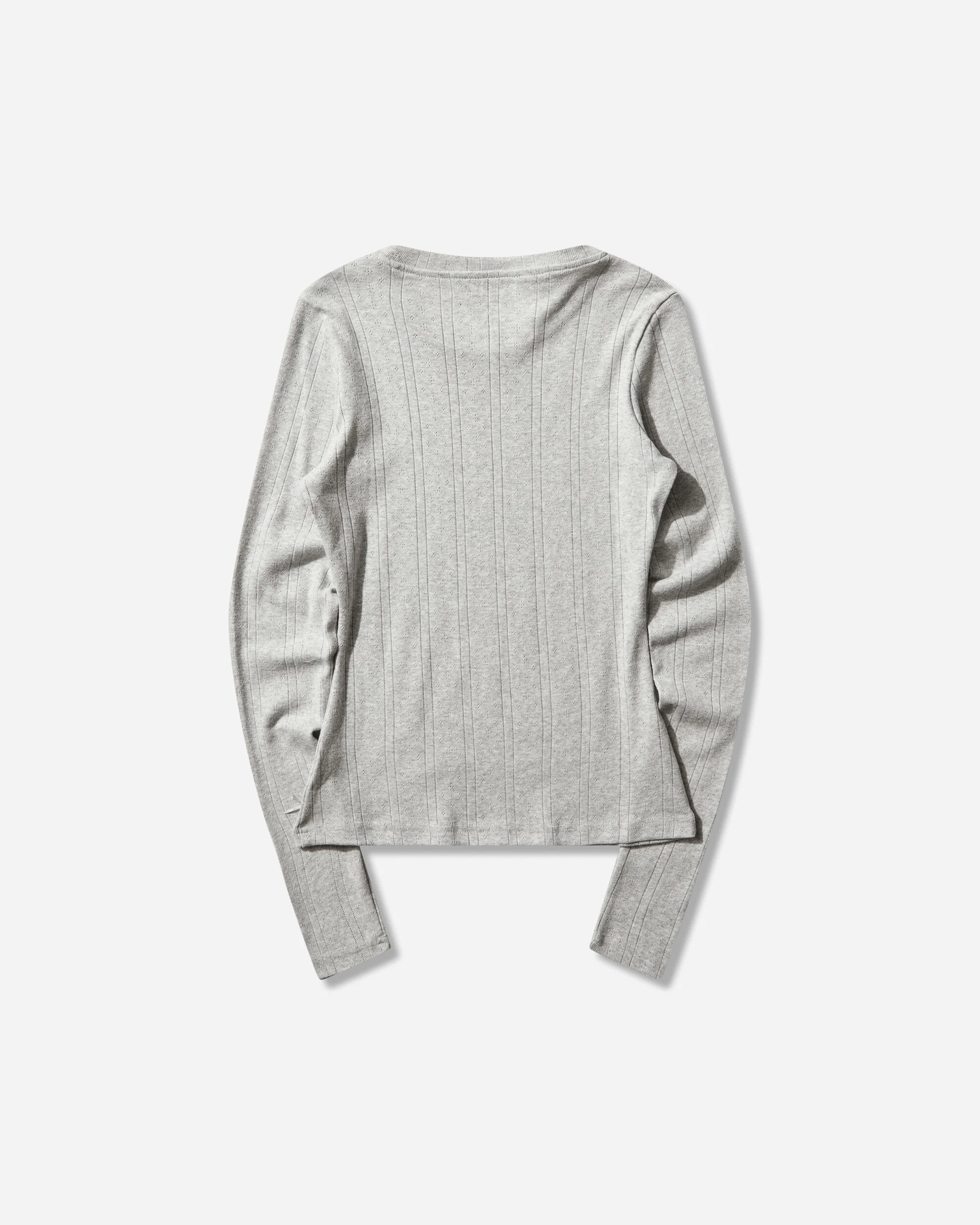 Women's Daisy Longsleeve Top Grey Marl - Image 2