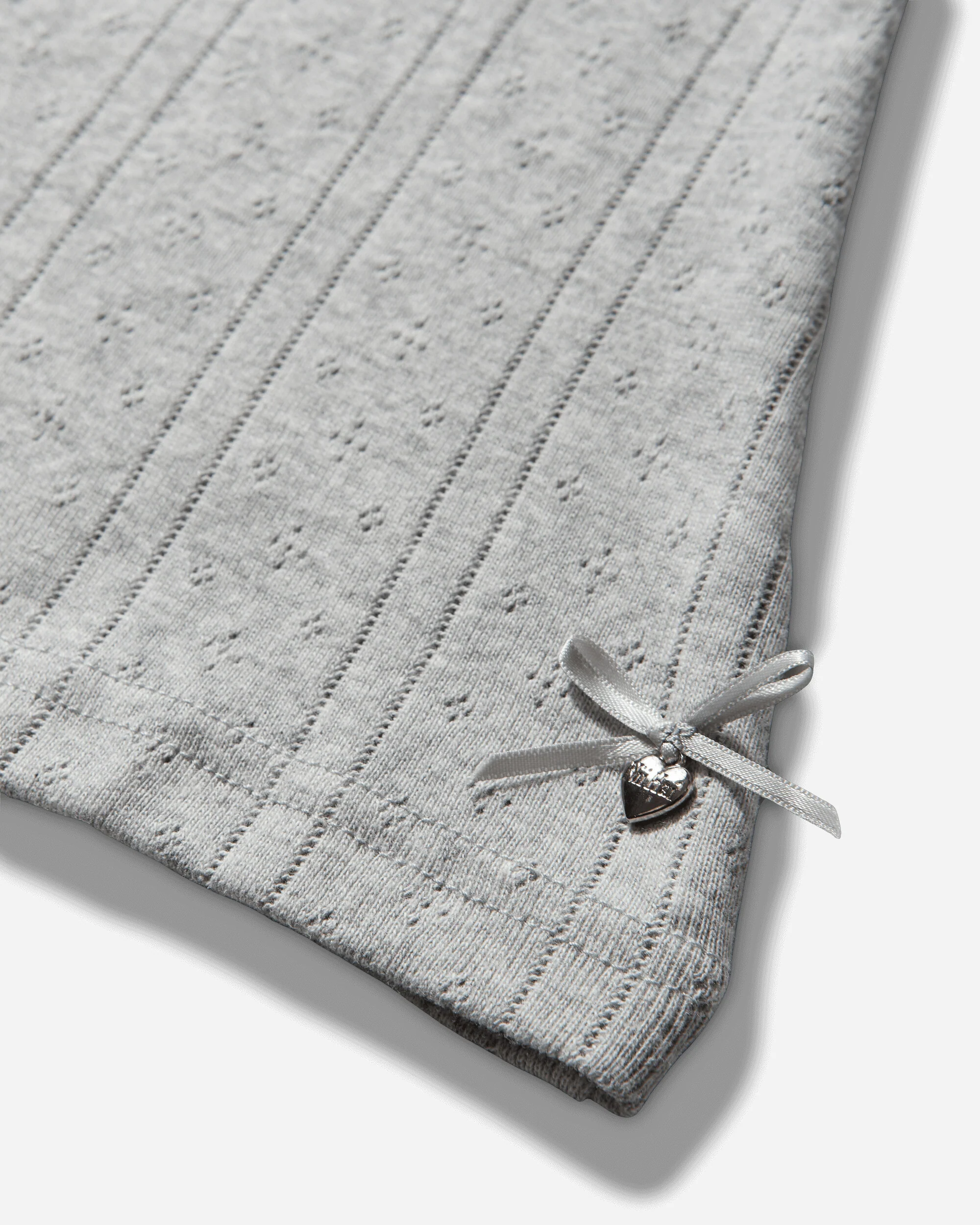 Women's Daisy Longsleeve Top Grey Marl - Image 4