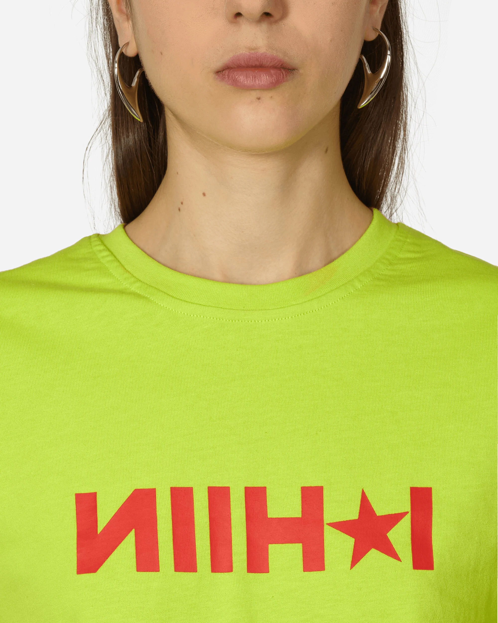 High Star Baby Tee Neon Yellow - Image 5