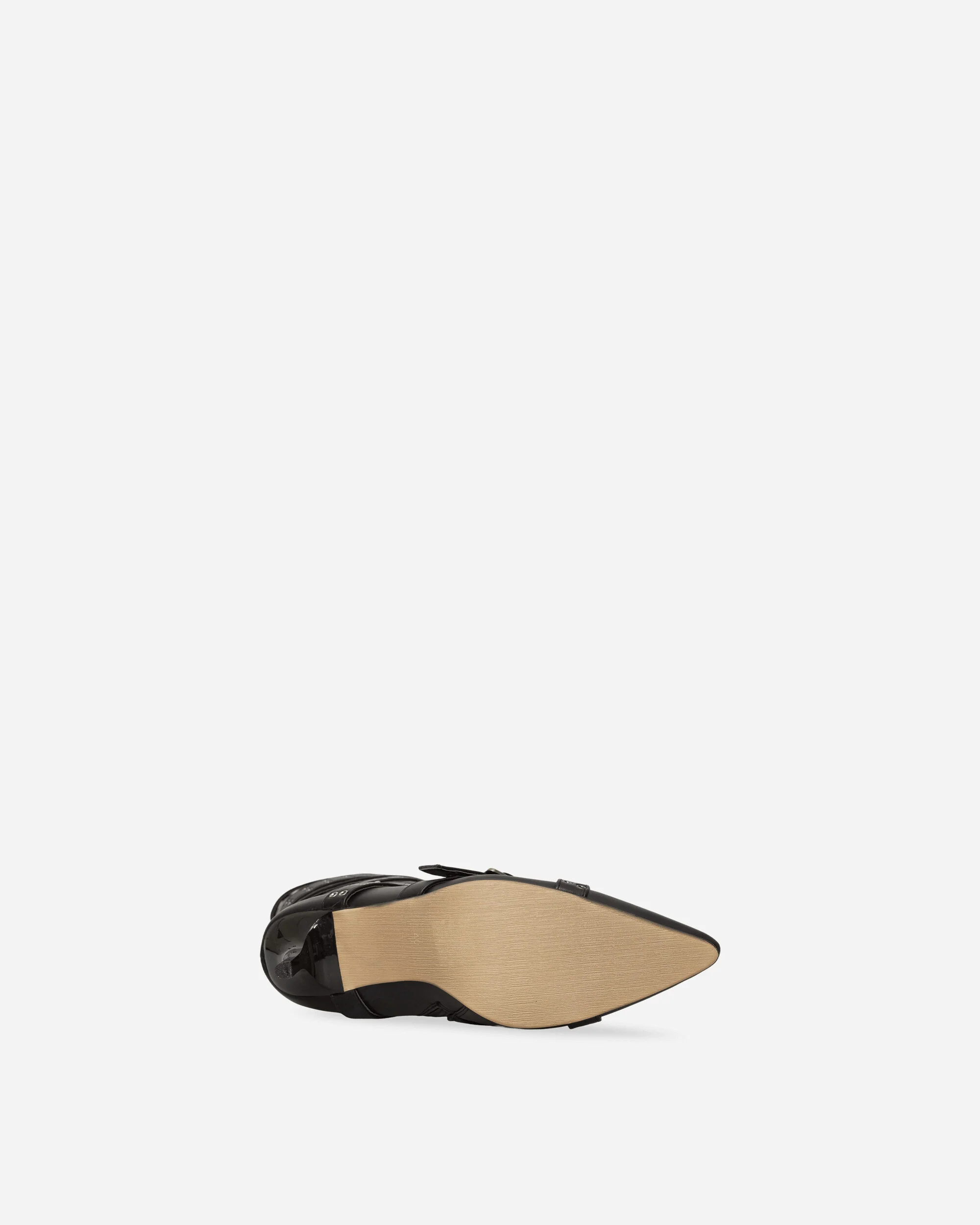 Women's Strappy Boots Black - Image 5
