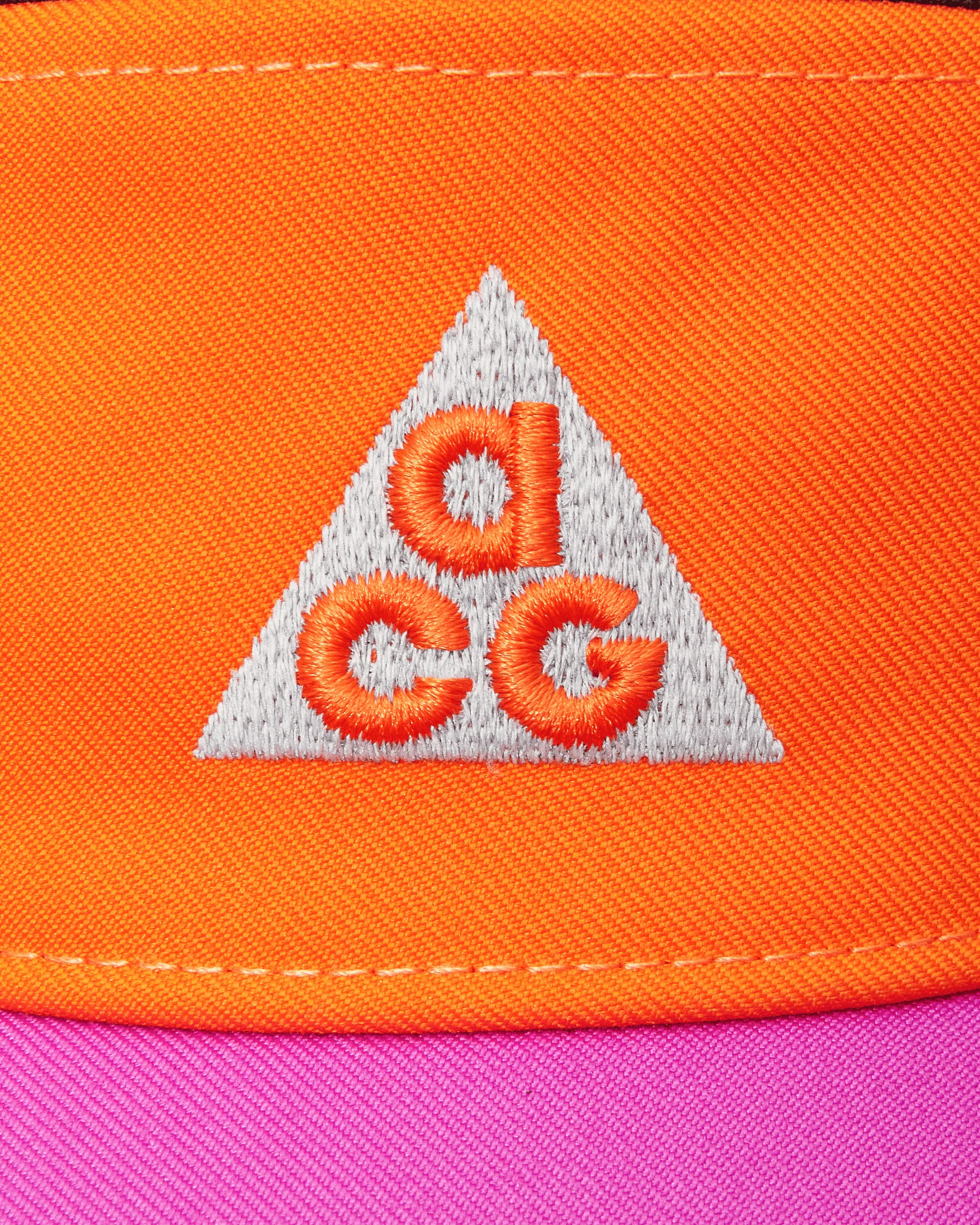 ACG Fly Unstructured Cap Safety Orange / Vivid Purple / Black - Image 7