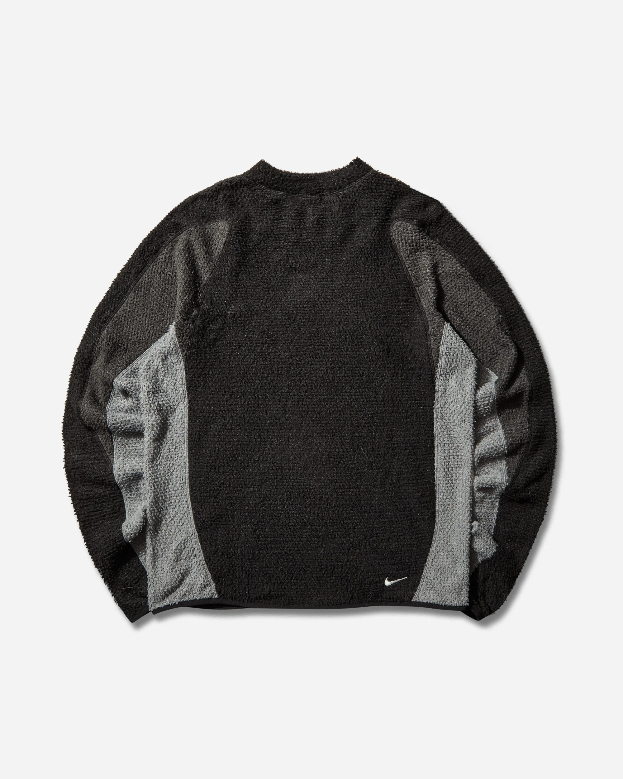 Men's ACG 'Wolf Tree' Fleece Crewneck Sweatshirt Black / Anthracite - Image 2