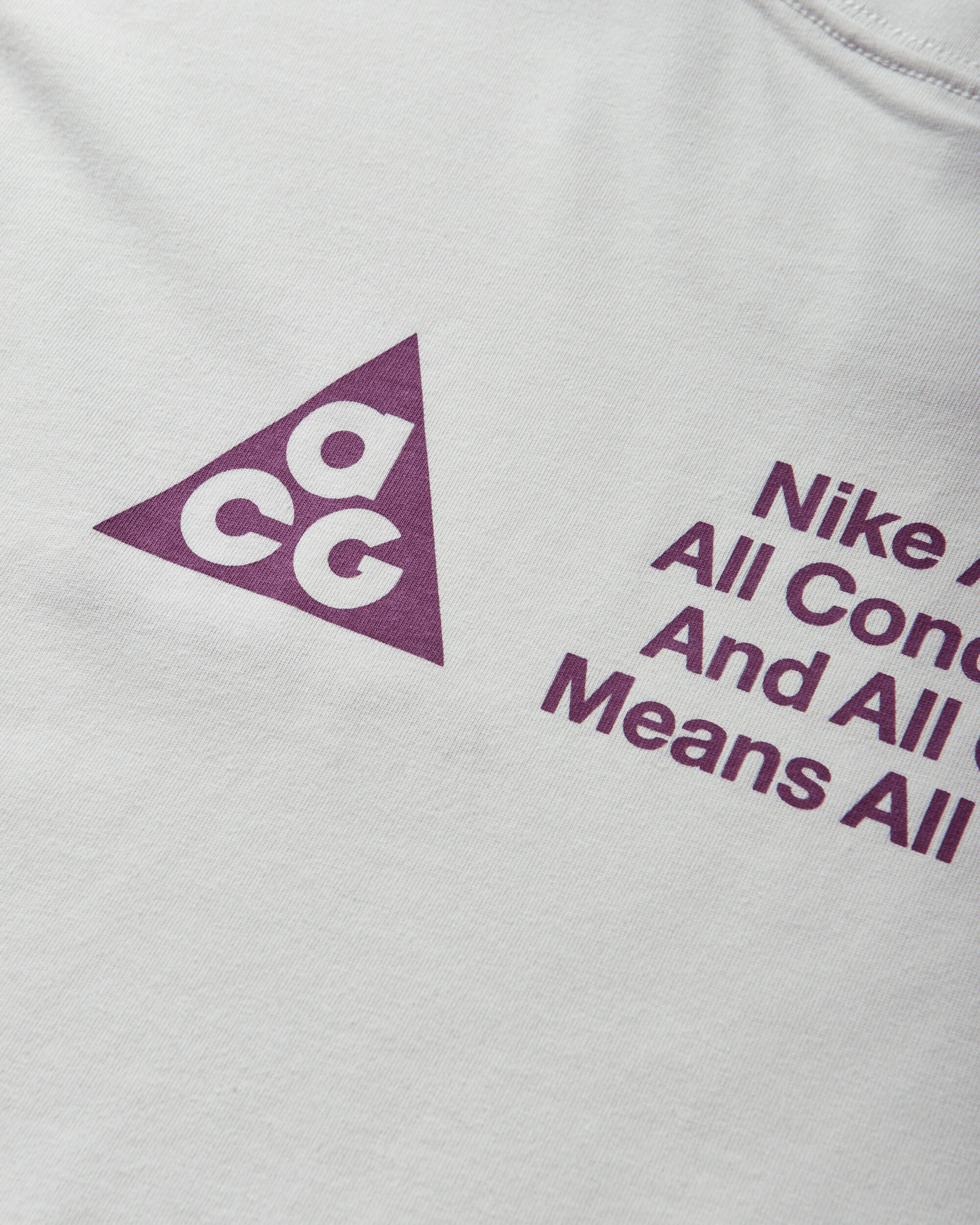 Men's ACG Dri-FIT T-Shirt Summit White - Image 3