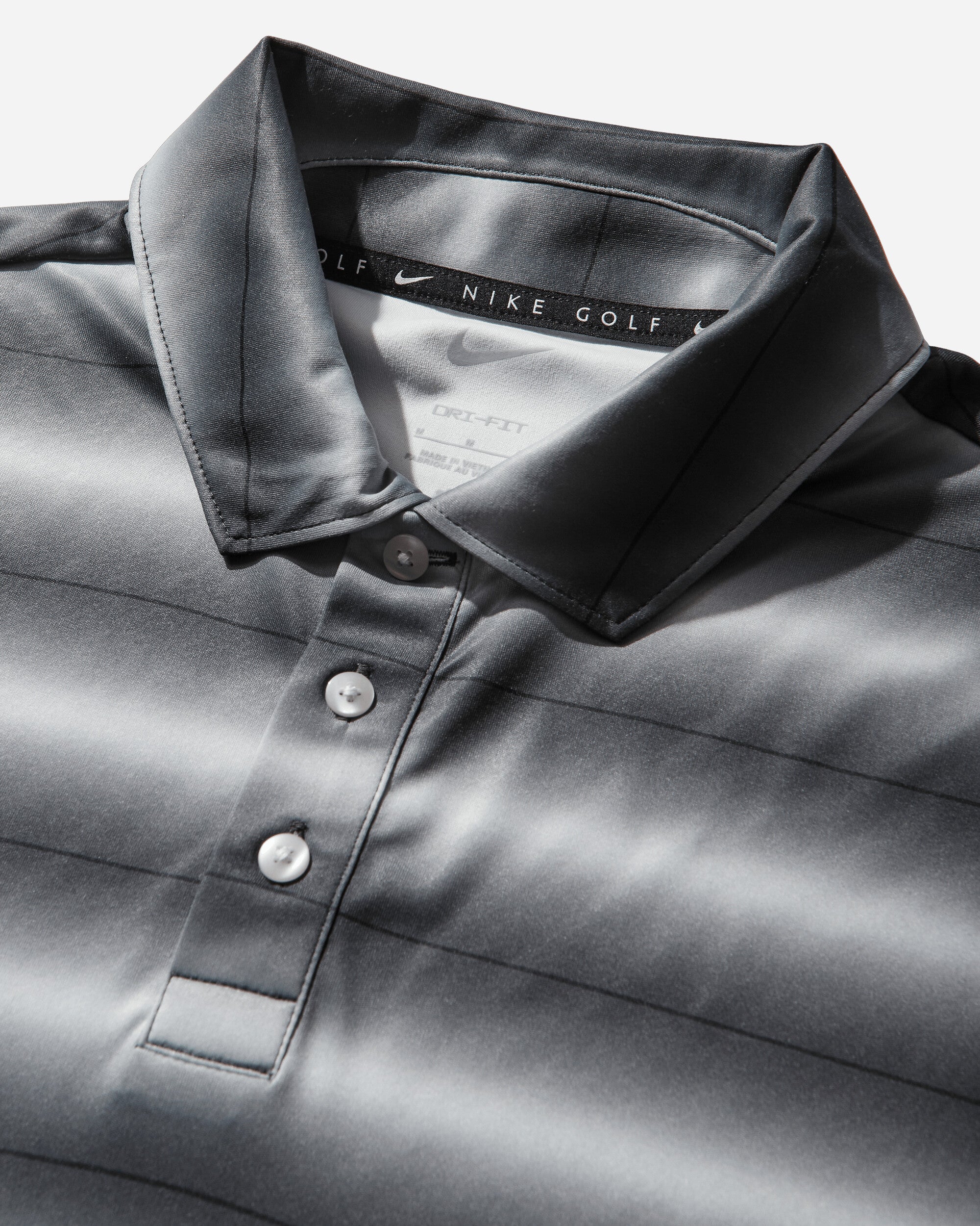 Men's Dri-FIT Golf Polo Black - Image 3