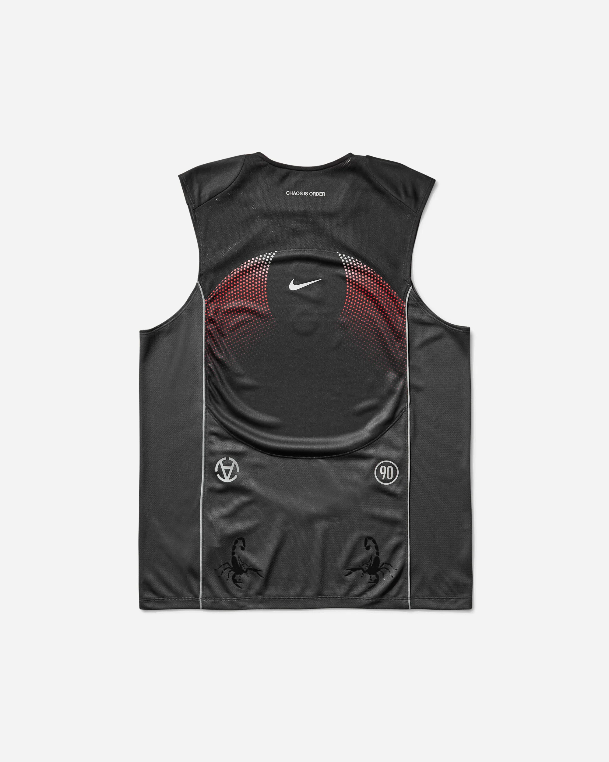 Slam Jam Total 90 Dri-FIT Sleeveless Jersey Anthracite - Image 2