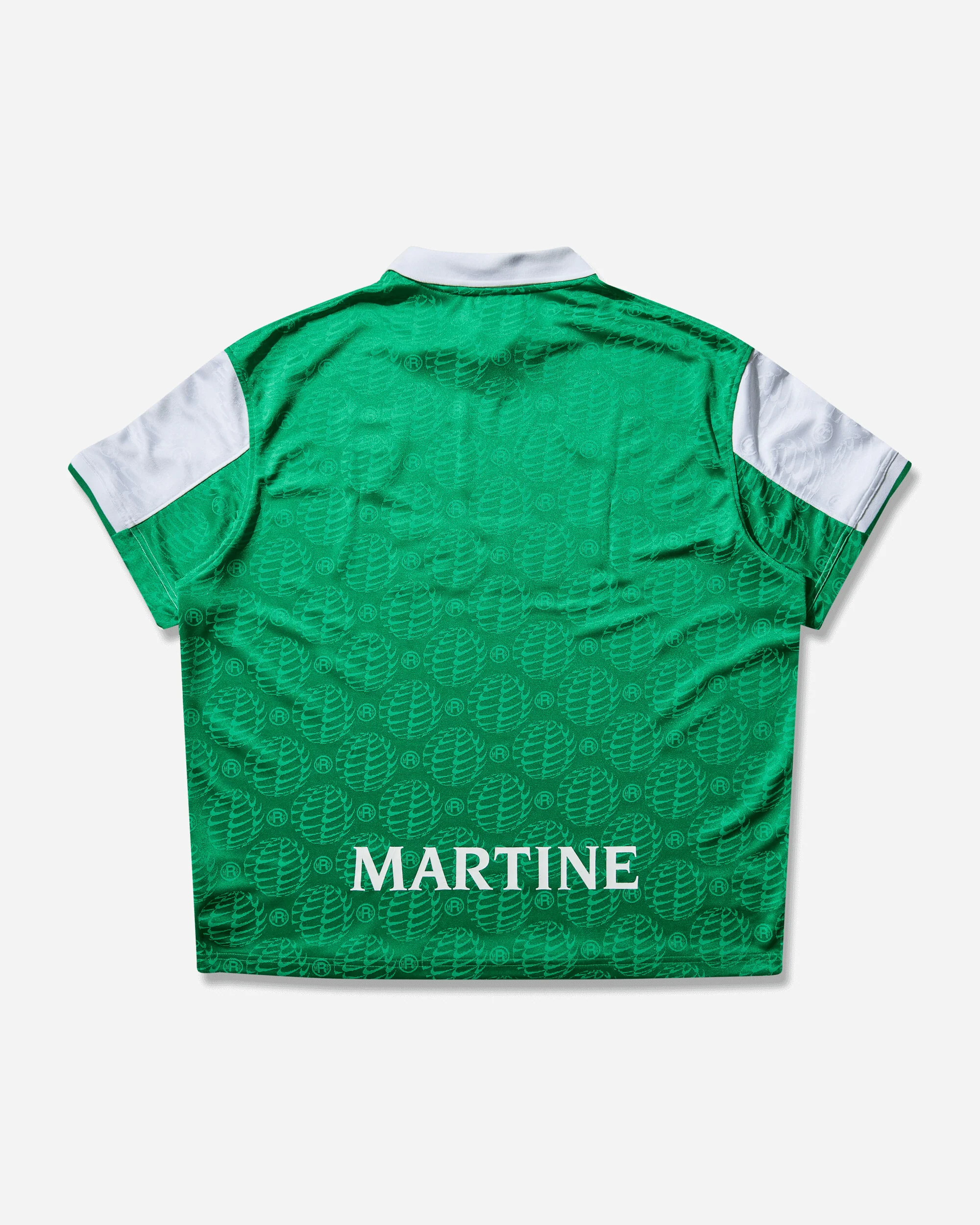 Men's Martine Rose Football Jersey Lucky Green - Image 2
