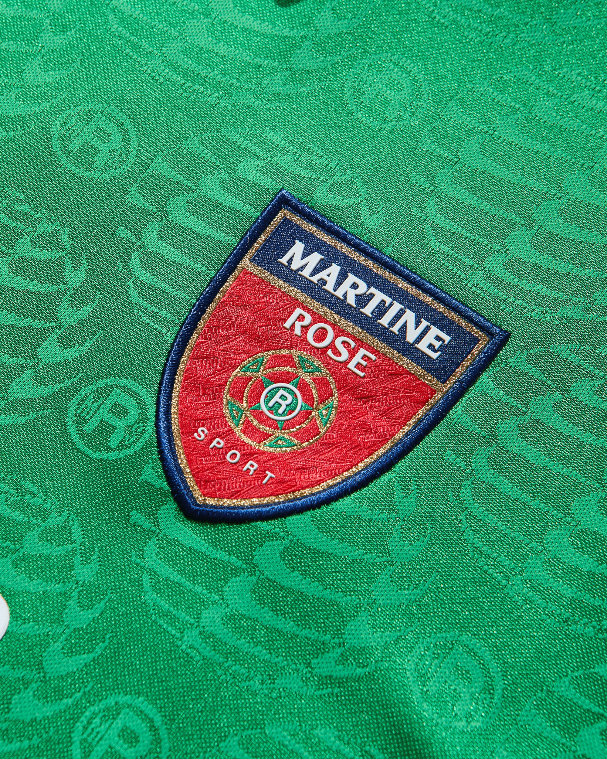Men's Martine Rose Football Jersey Lucky Green - Image 4