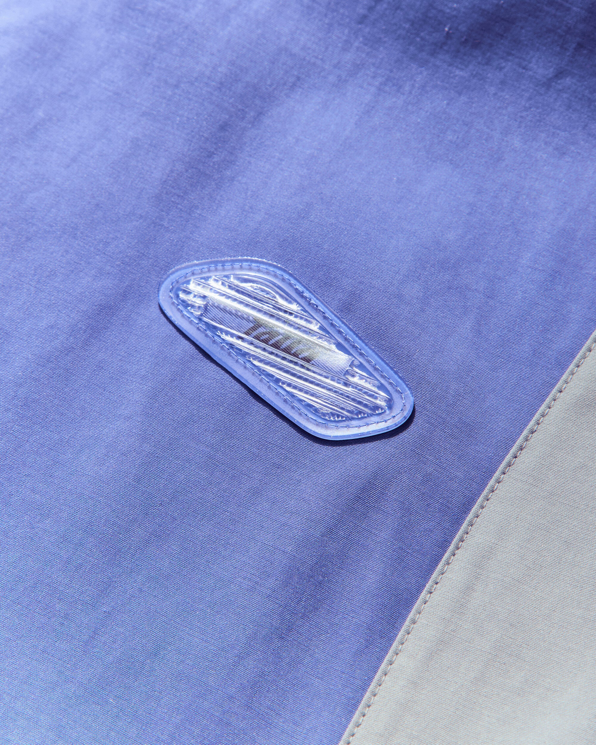 Men's Patta Tracksuit Jacket Particle Grey / Sapphire - Image 3