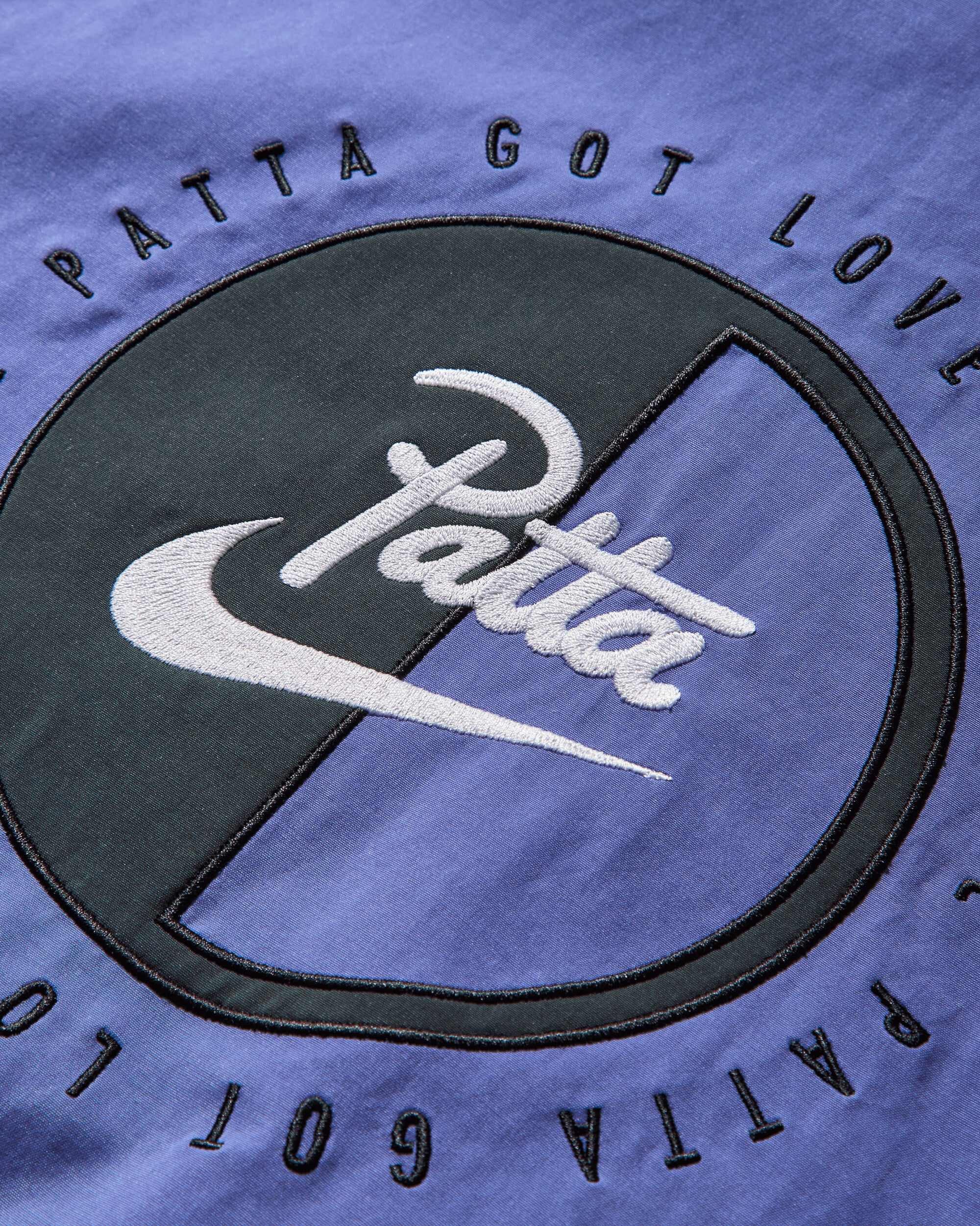 Men's Patta Tracksuit Jacket Particle Grey / Sapphire - Image 4
