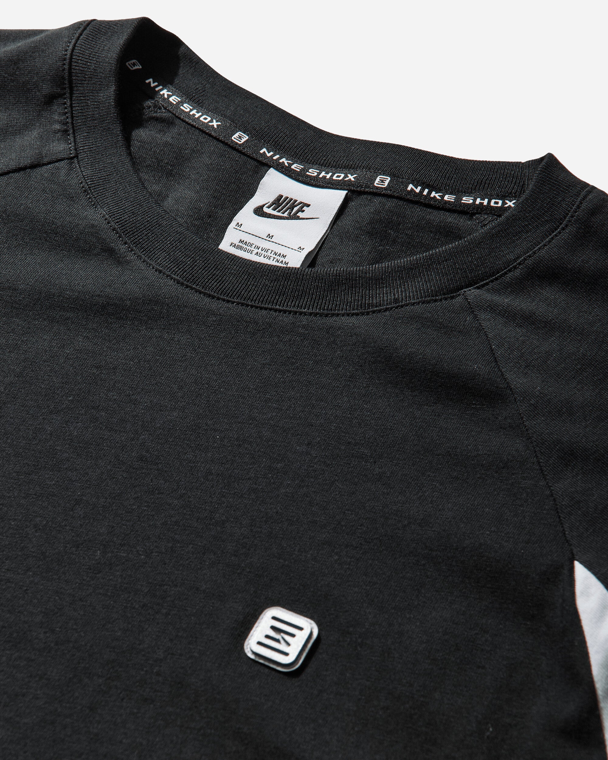 Men's Shox Shortsleeve Top Black / White / Game Royal - Image 3