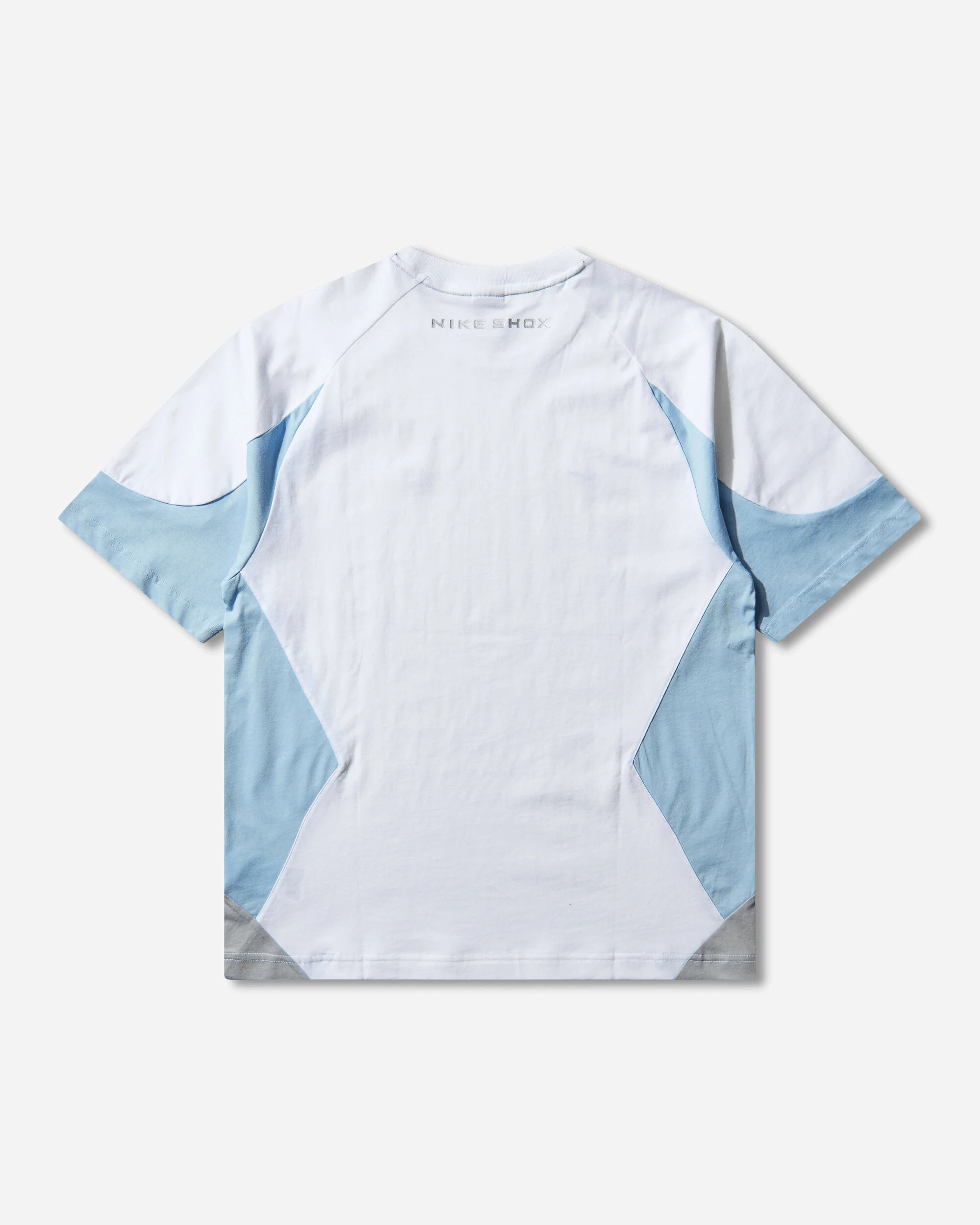 Men's Shox Shortsleeve Top White / Light Armoury Blue / Wolf Grey - Image 2