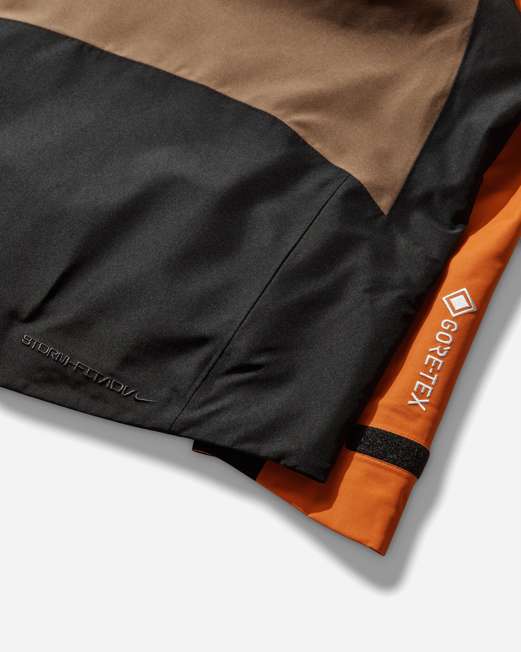Men's ACG "Mystery Lights" Snow Jacket Safety Orange / Mosswood Brown / Black - Image 3