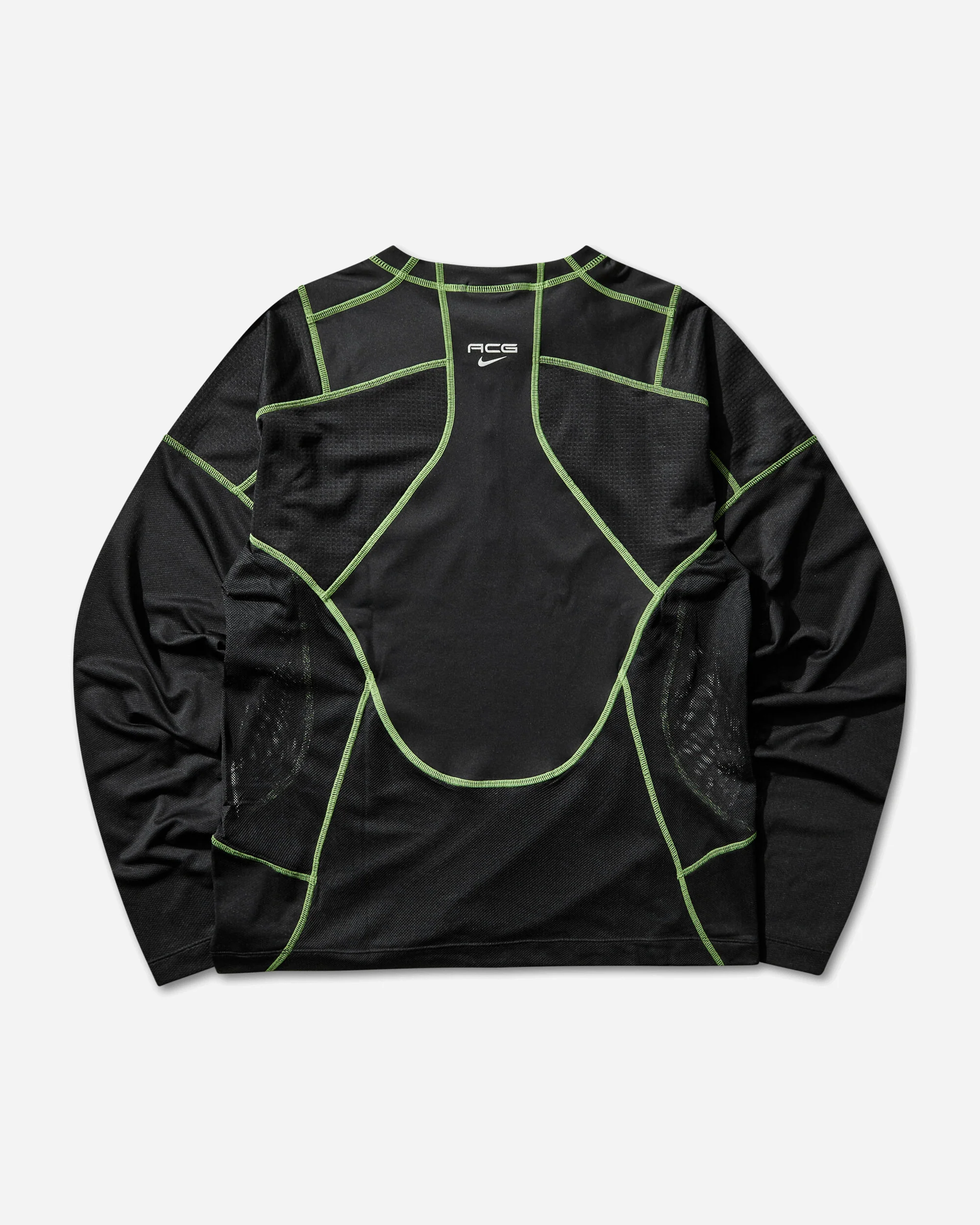 ACG "Vault" Dri-FIT Long-Sleeve Top Black / Mean Green - Image 2
