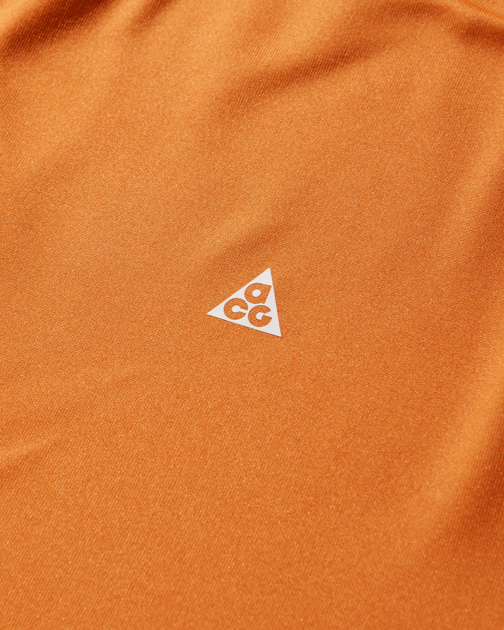 Men's ACG "Wildsee" Dri-FIT Shortsleeve Base Layer Top Safety Orange - Image 4