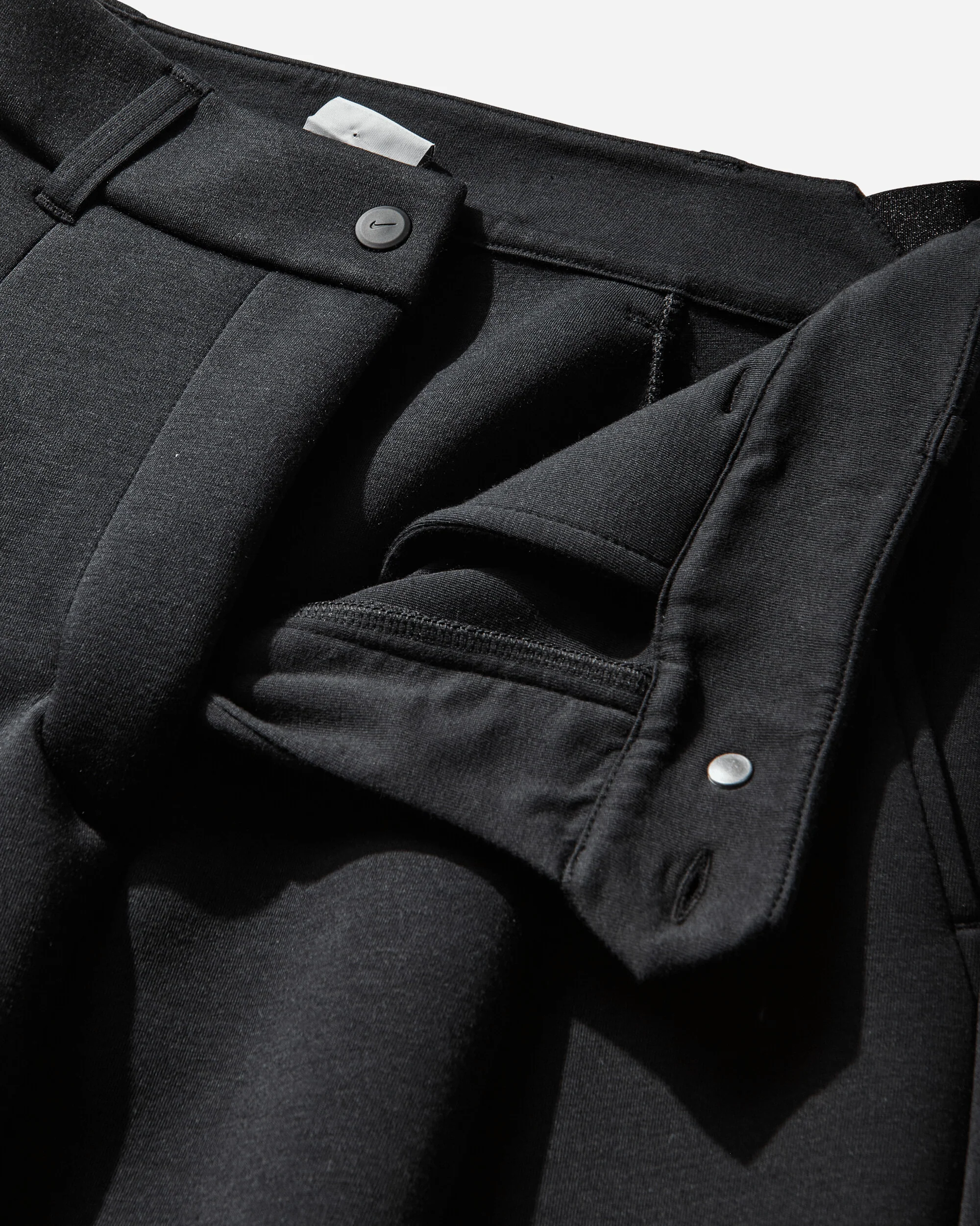 Women's Pre-Game Fleece Loose Pants Black - Image 3