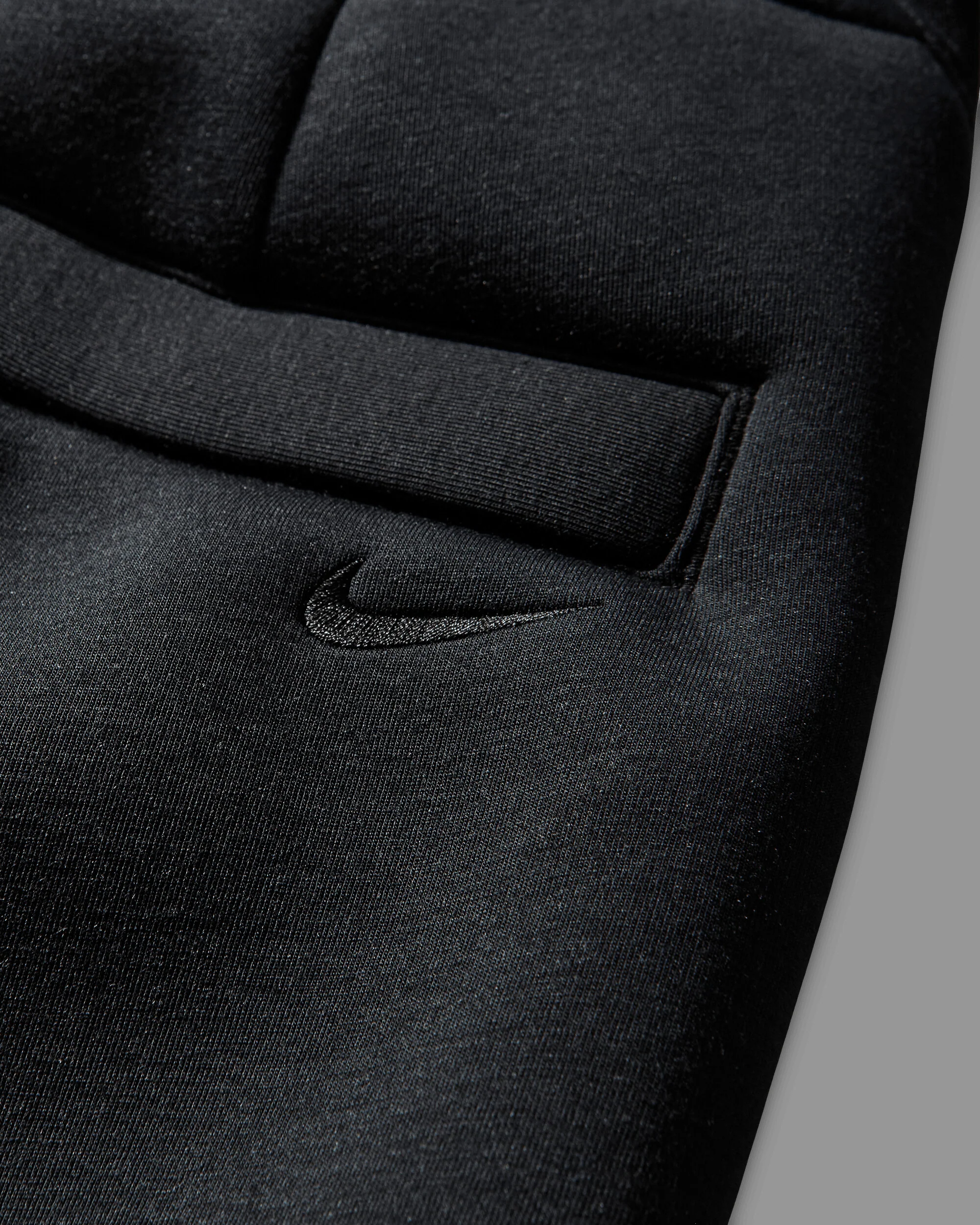 Women's Pre-Game Fleece Loose Pants Black - Image 4