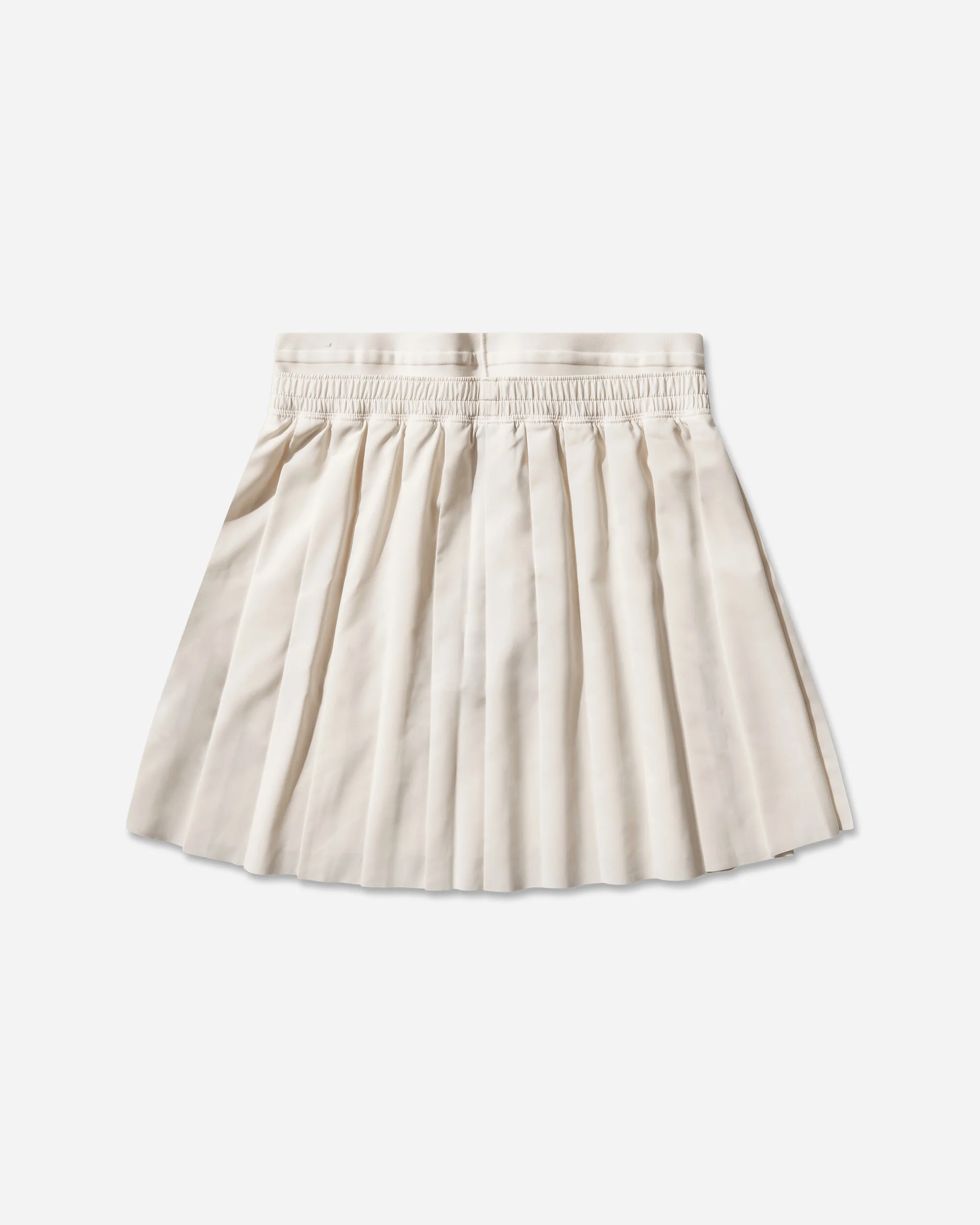 Women's Mid-Rise Pleated Skirt Chalk - Image 2